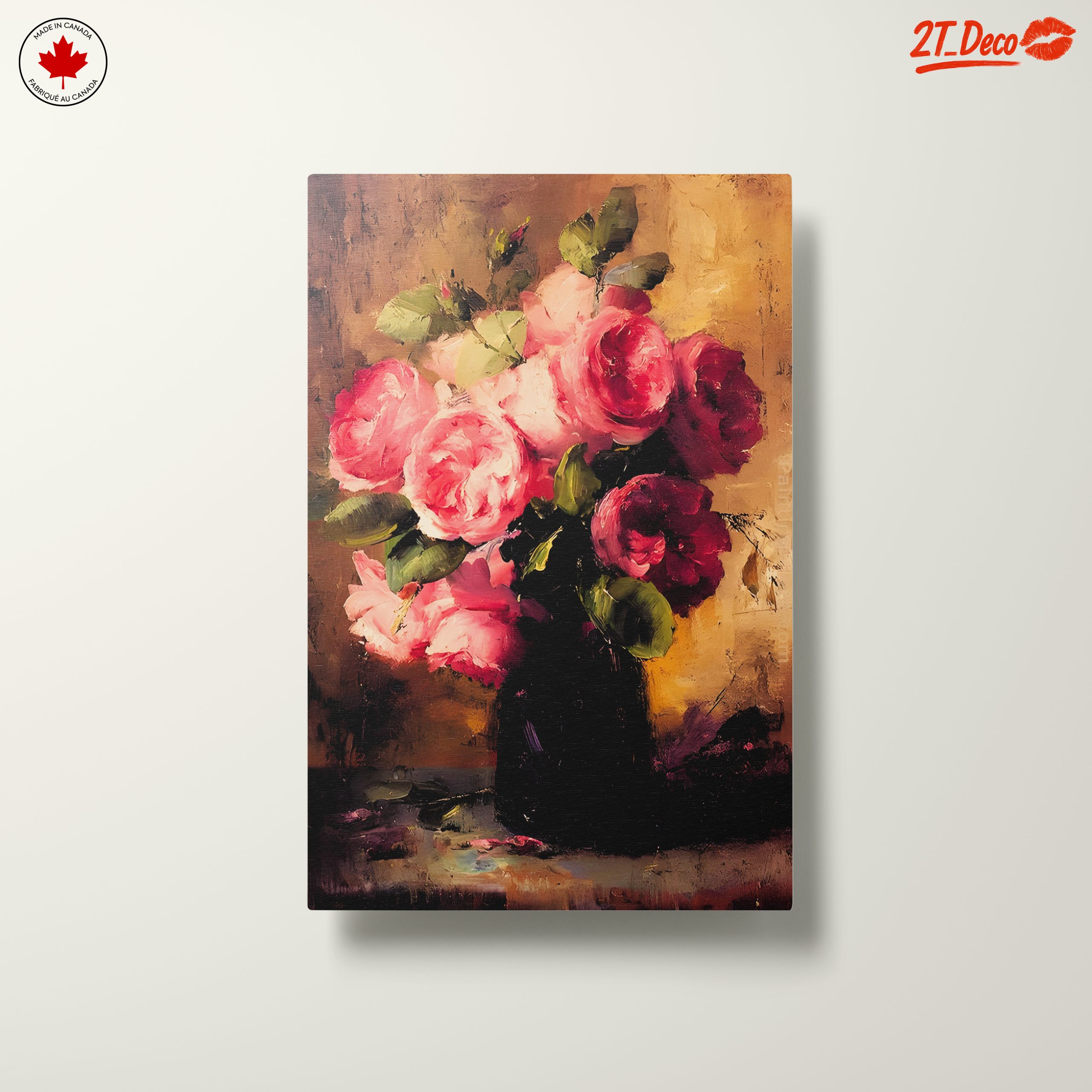 Stunning Floral Arrangement with Pink Roses - Image 10