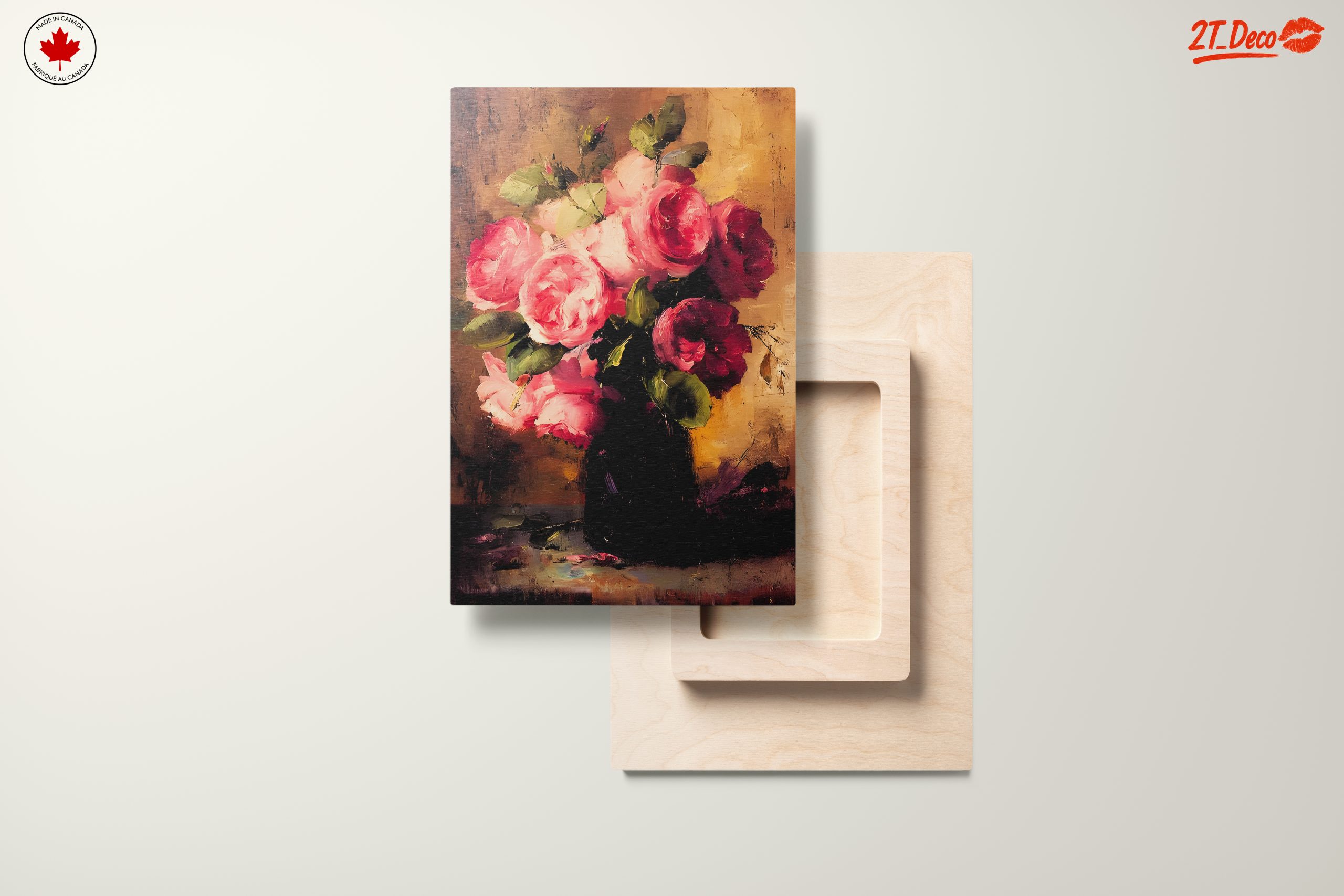 Stunning Floral Arrangement with Pink Roses - Image 11
