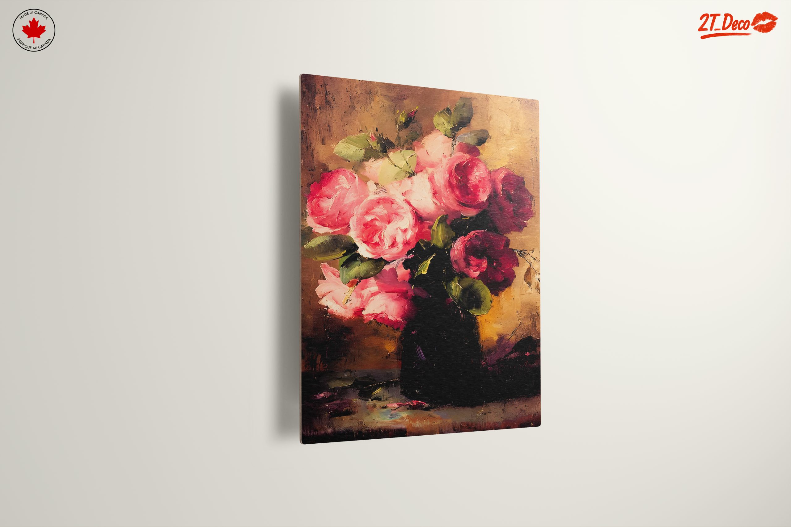 Stunning Floral Arrangement with Pink Roses - Image 13