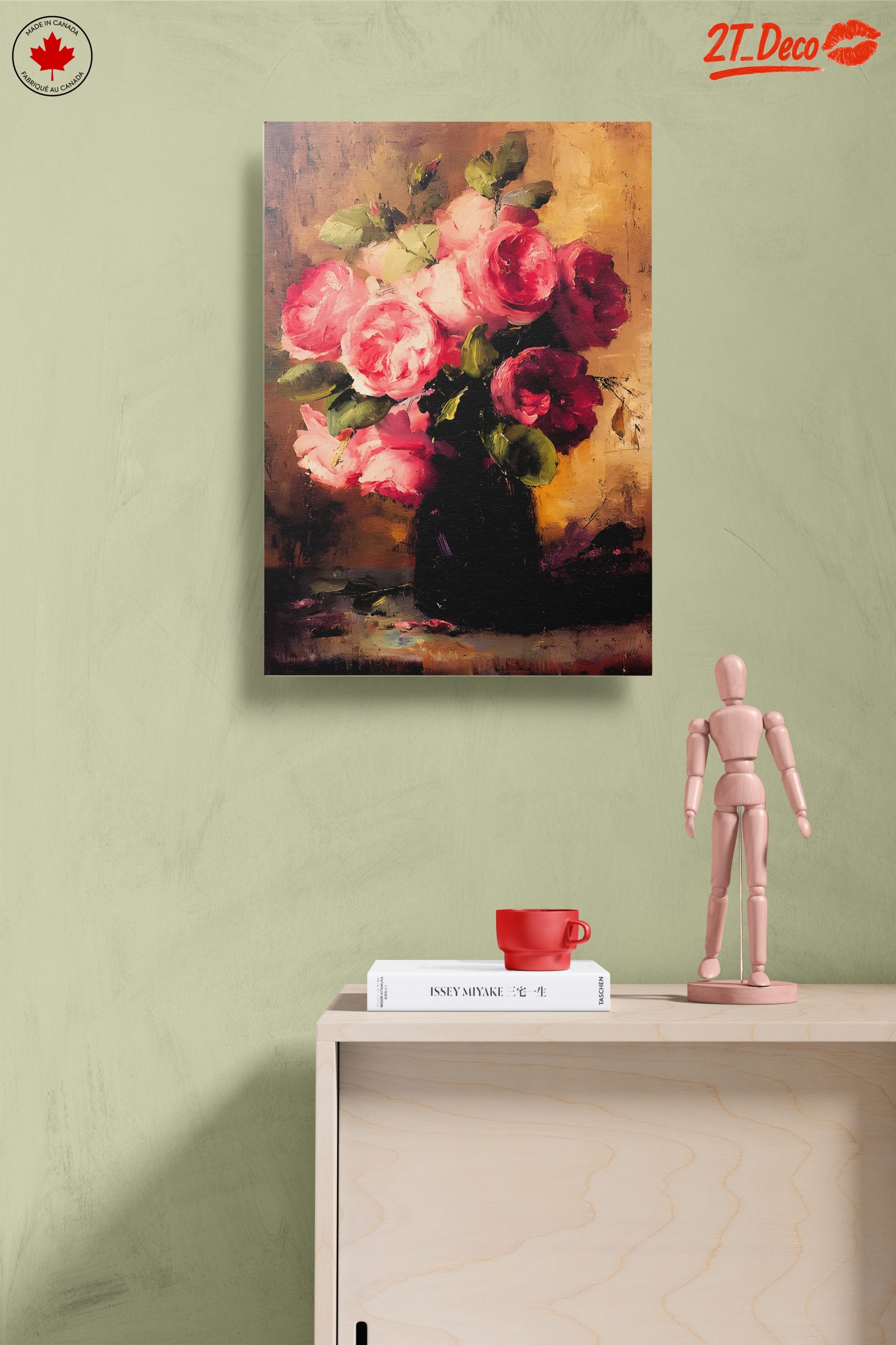 Stunning Floral Arrangement with Pink Roses - Image 14