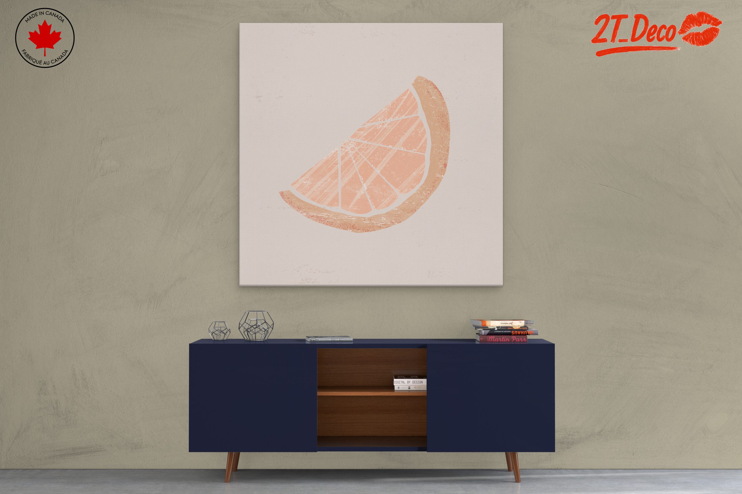 Stylized Abstract Food Slice Art - Image 3