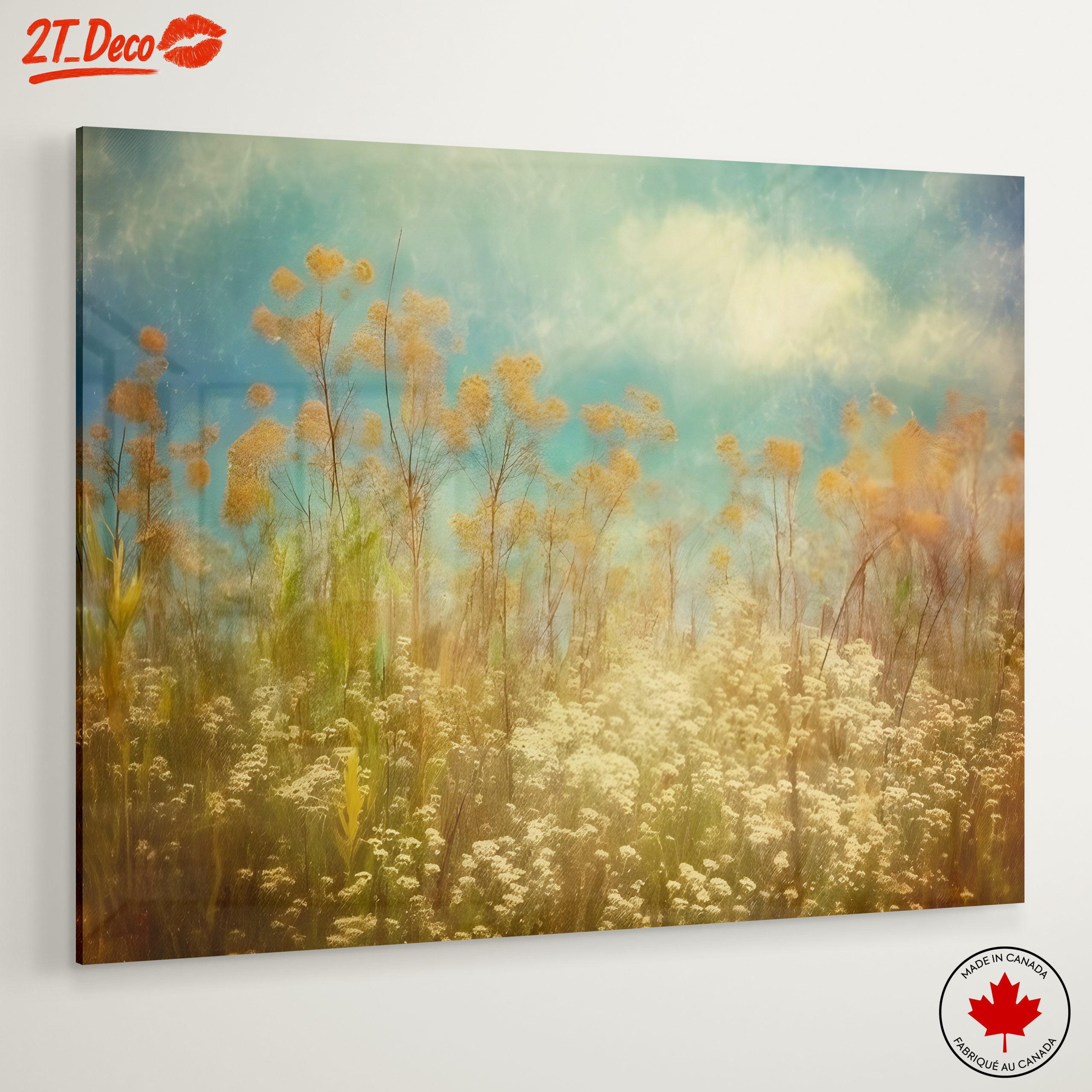 Sunlit Floral Landscape Harmony - Image 6