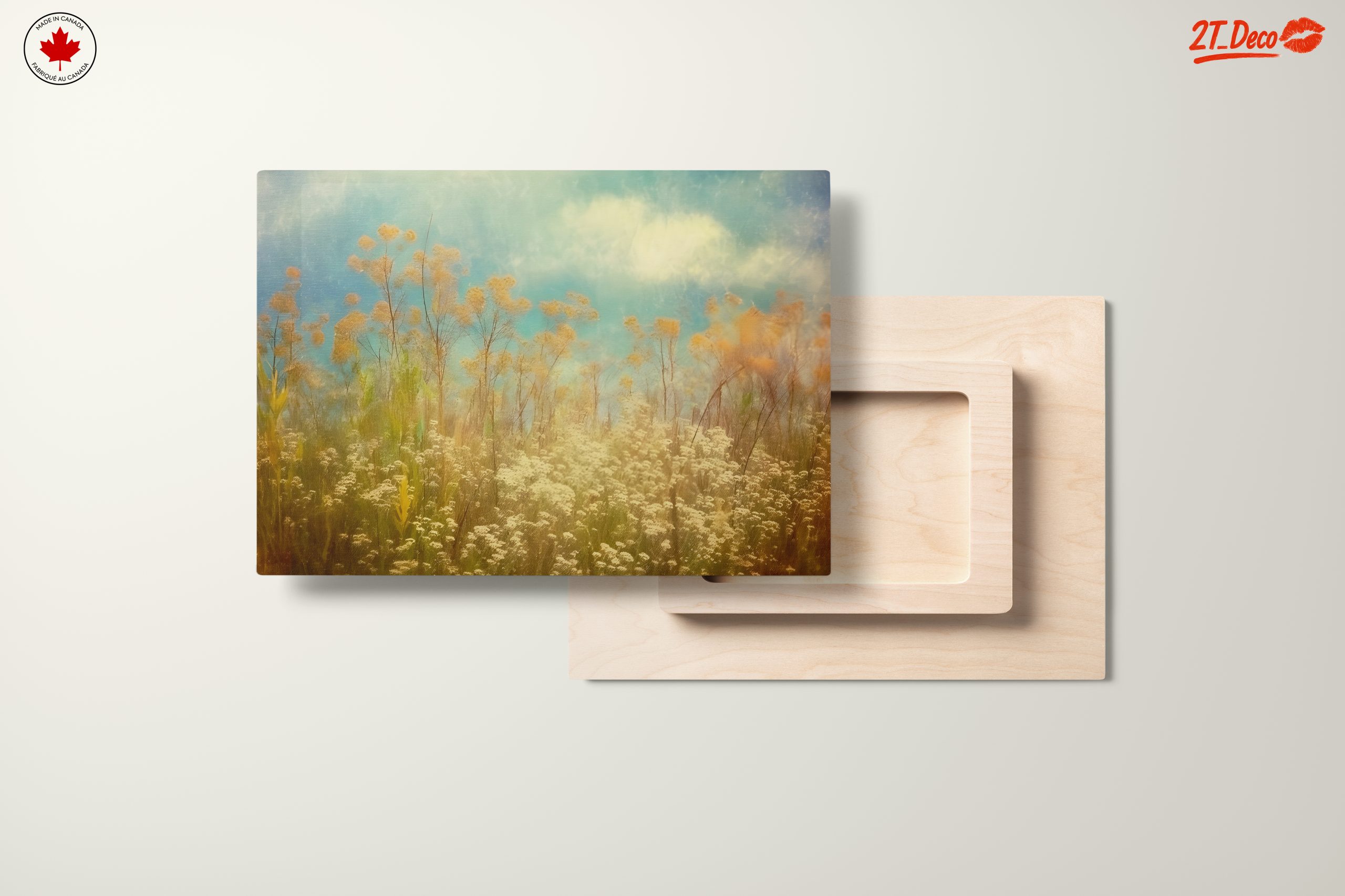 Sunlit Floral Landscape Harmony - Image 11