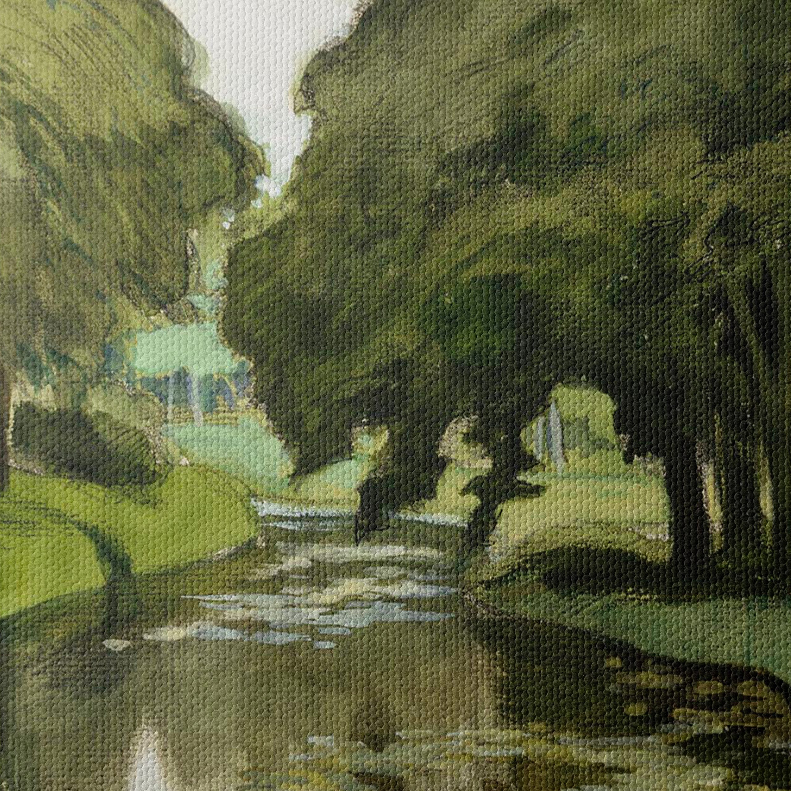 Serene Nature Landscape with River and Trees - Image 4