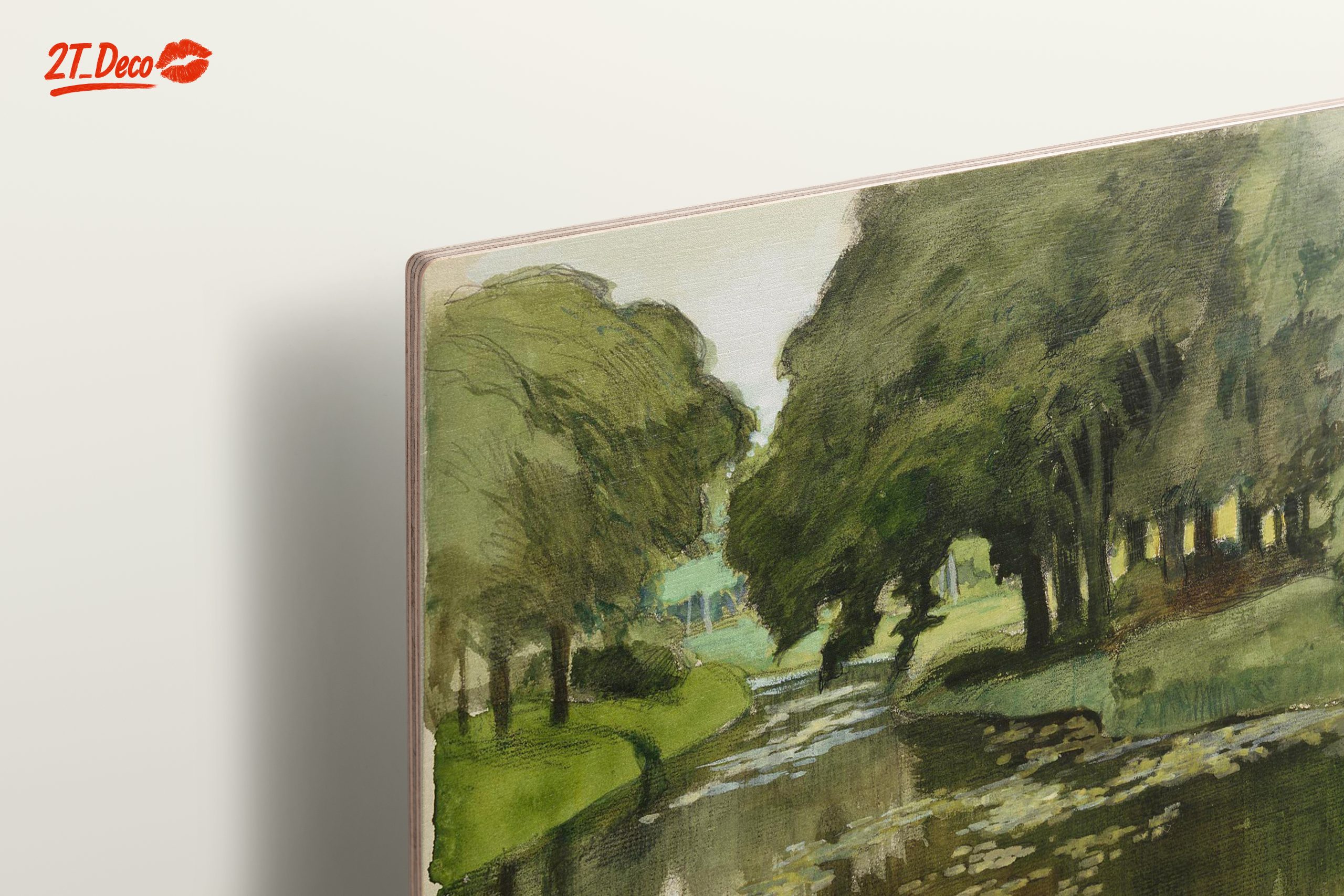 Serene Nature Landscape with River and Trees - Image 15