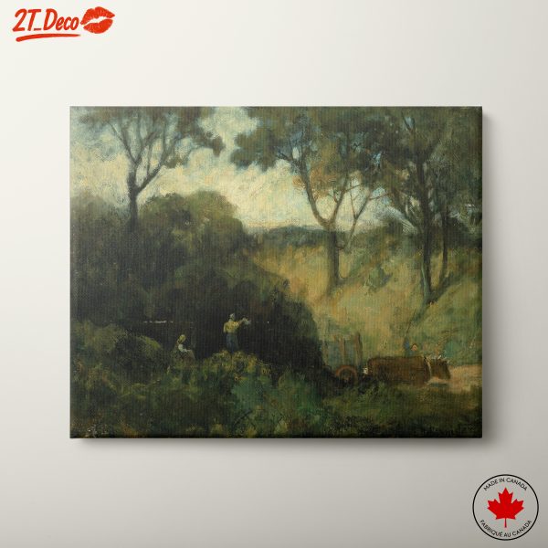 Charming Pastoral Scene in Nature