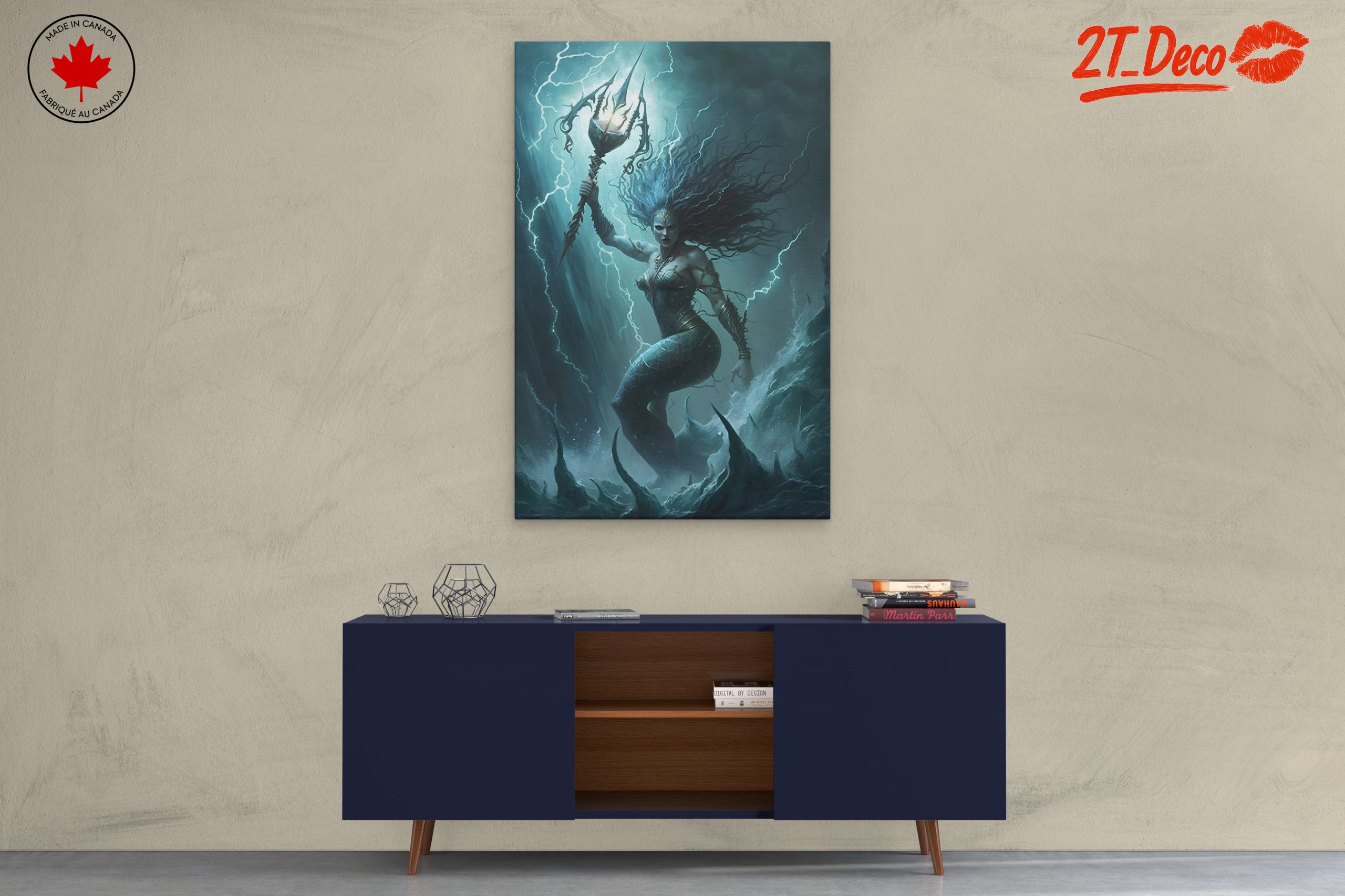Mystical Fantasy Character with Lightning - Image 3
