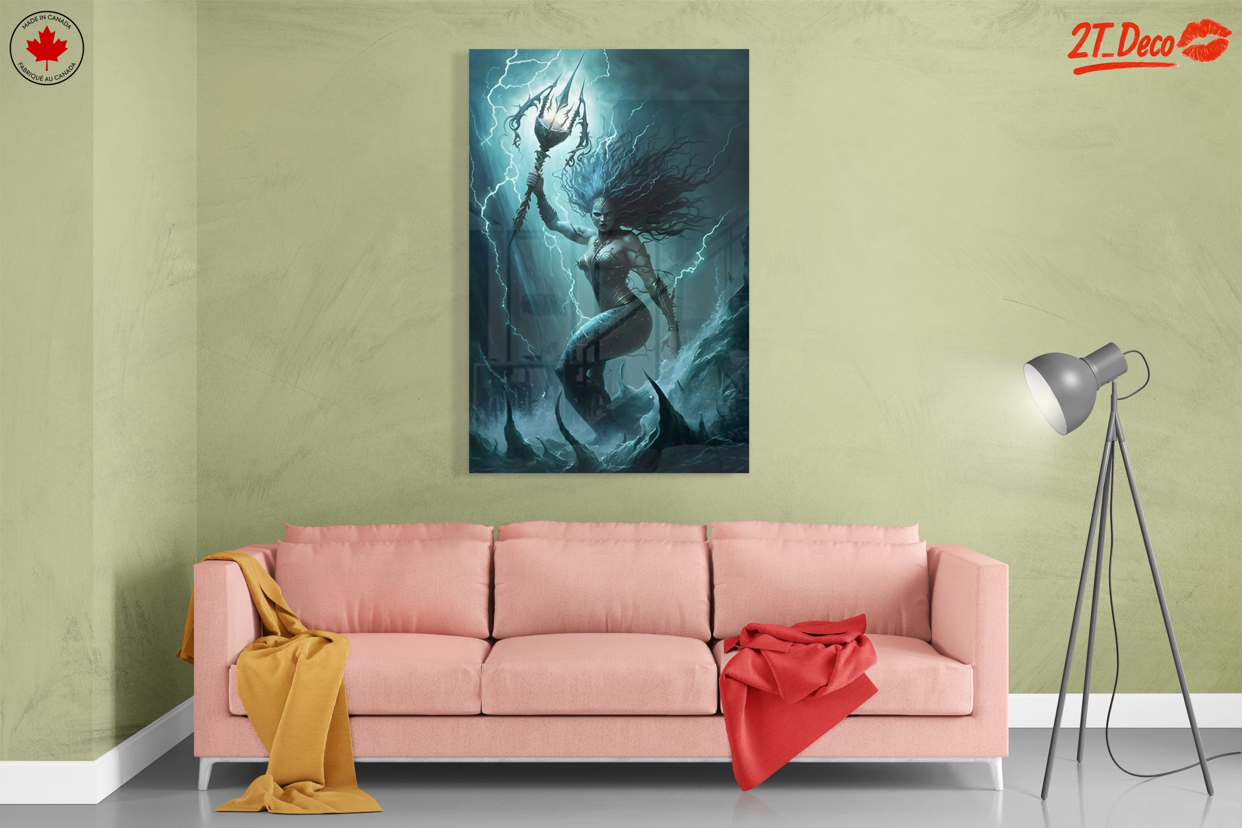 Mystical Fantasy Character with Lightning - Image 7