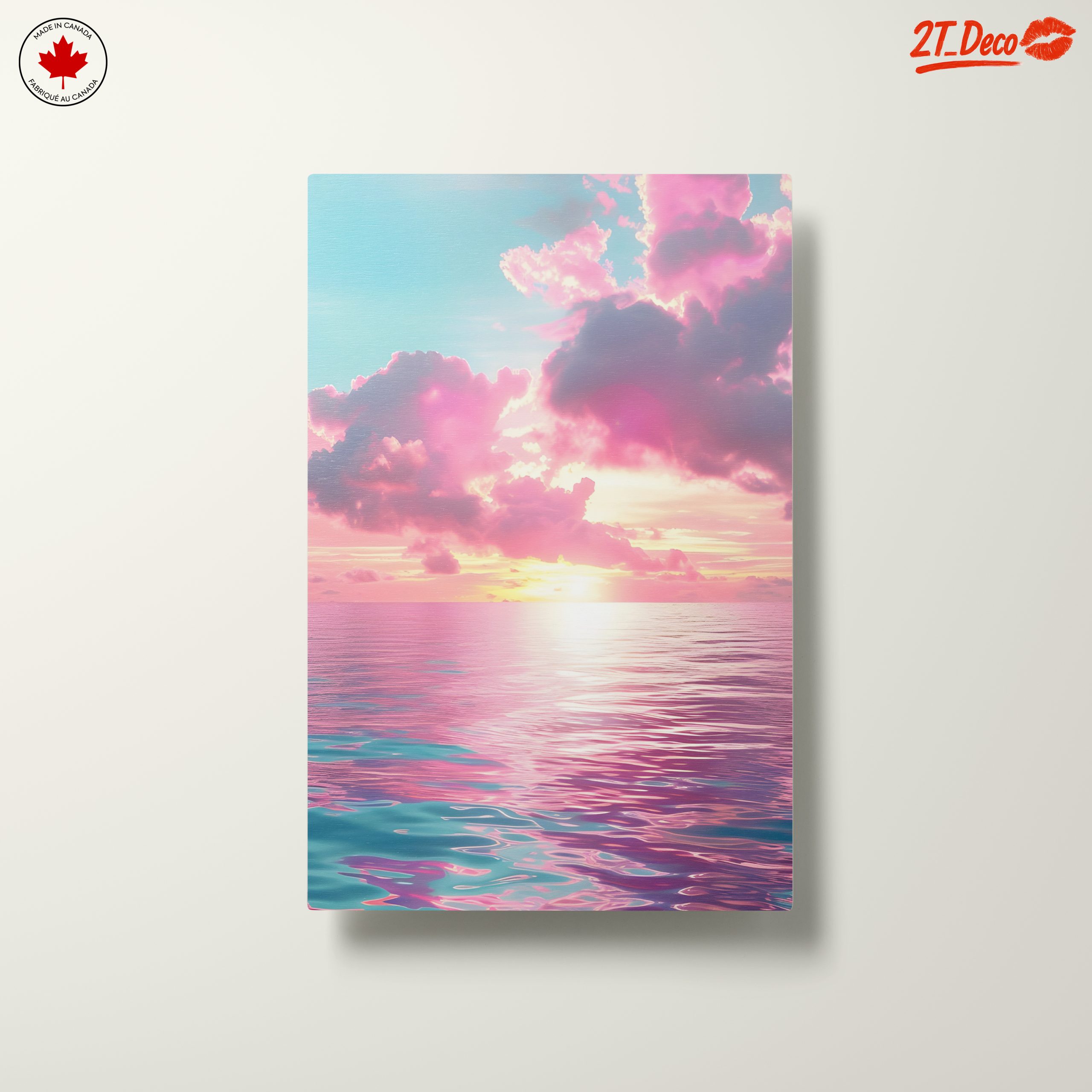 Vibrant Abstract Cloud and Ocean Art - Image 10
