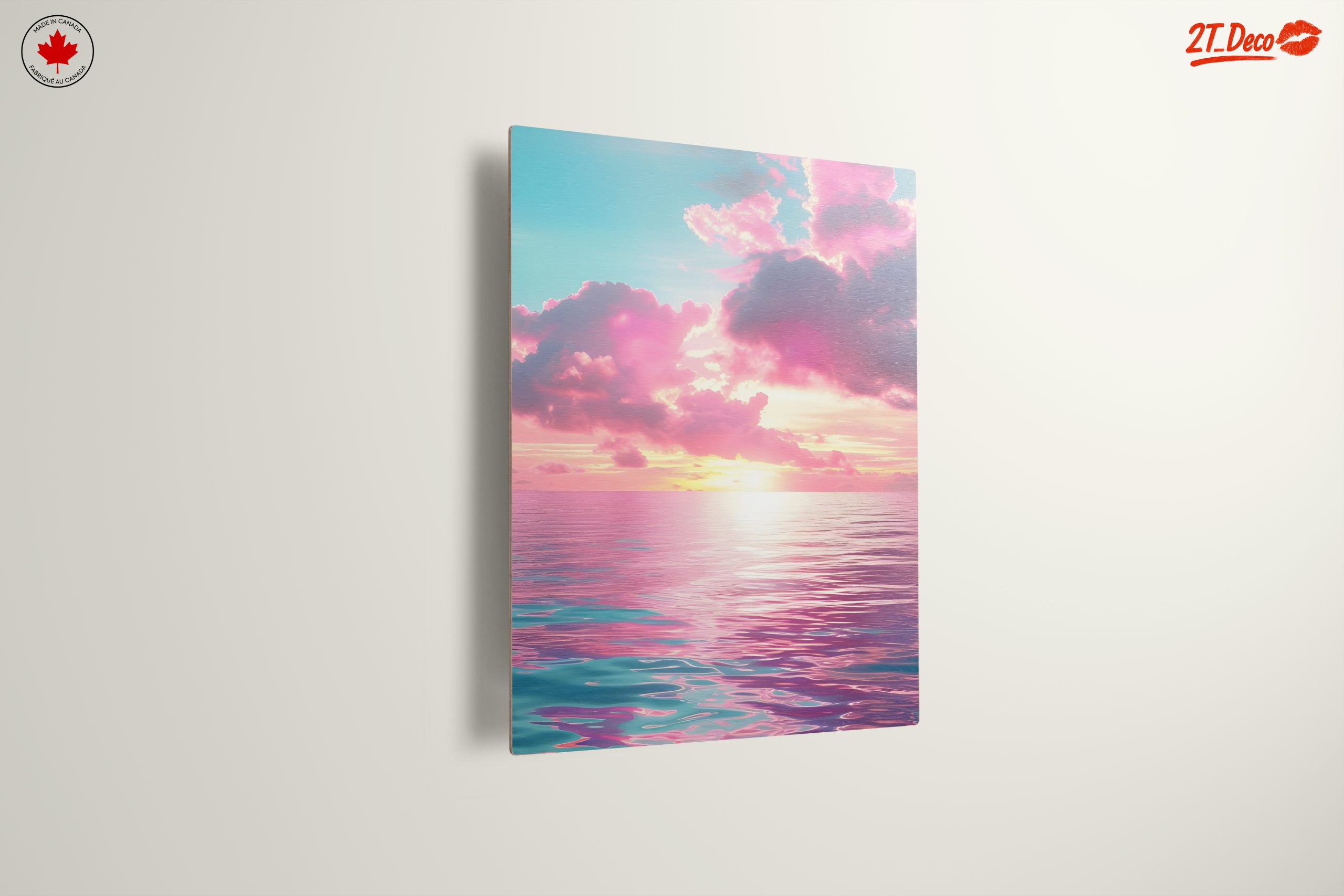 Vibrant Abstract Cloud and Ocean Art - Image 13