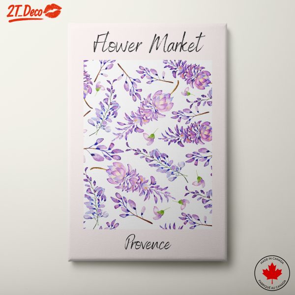 Flower Market Art Featuring Provence Floral Designs