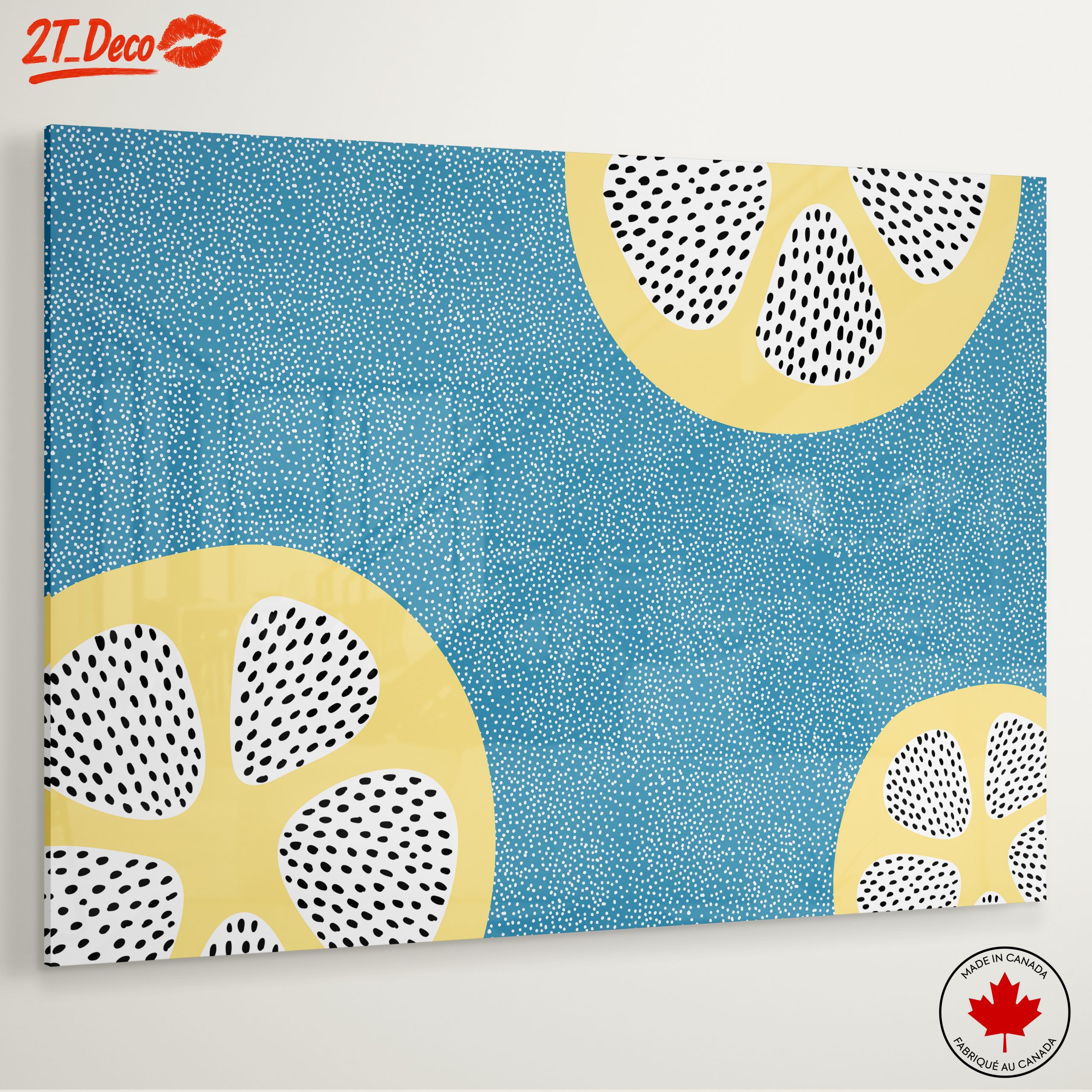 Vibrant Fruit Slice Abstract Design - Image 6