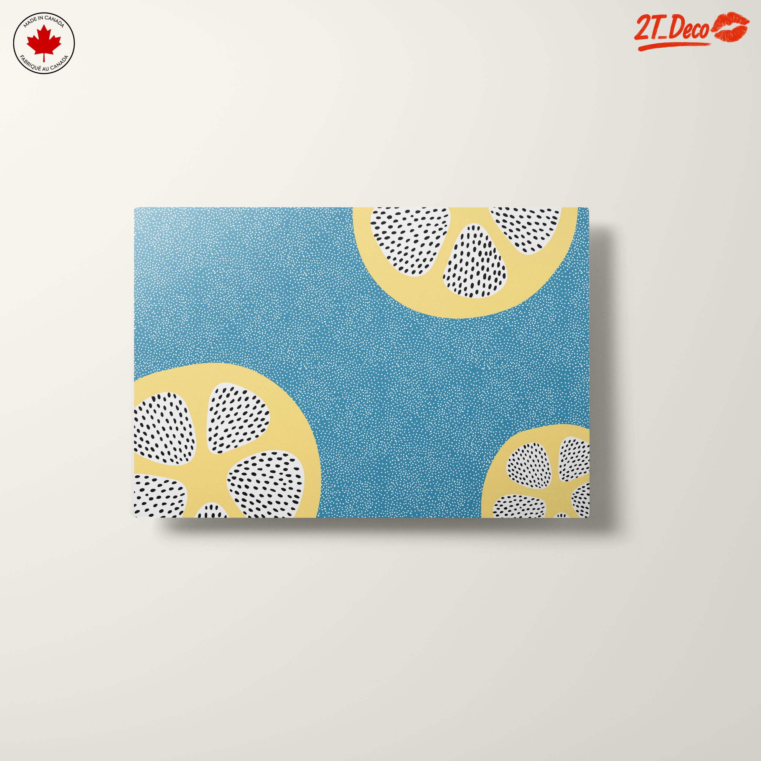 Vibrant Fruit Slice Abstract Design - Image 10