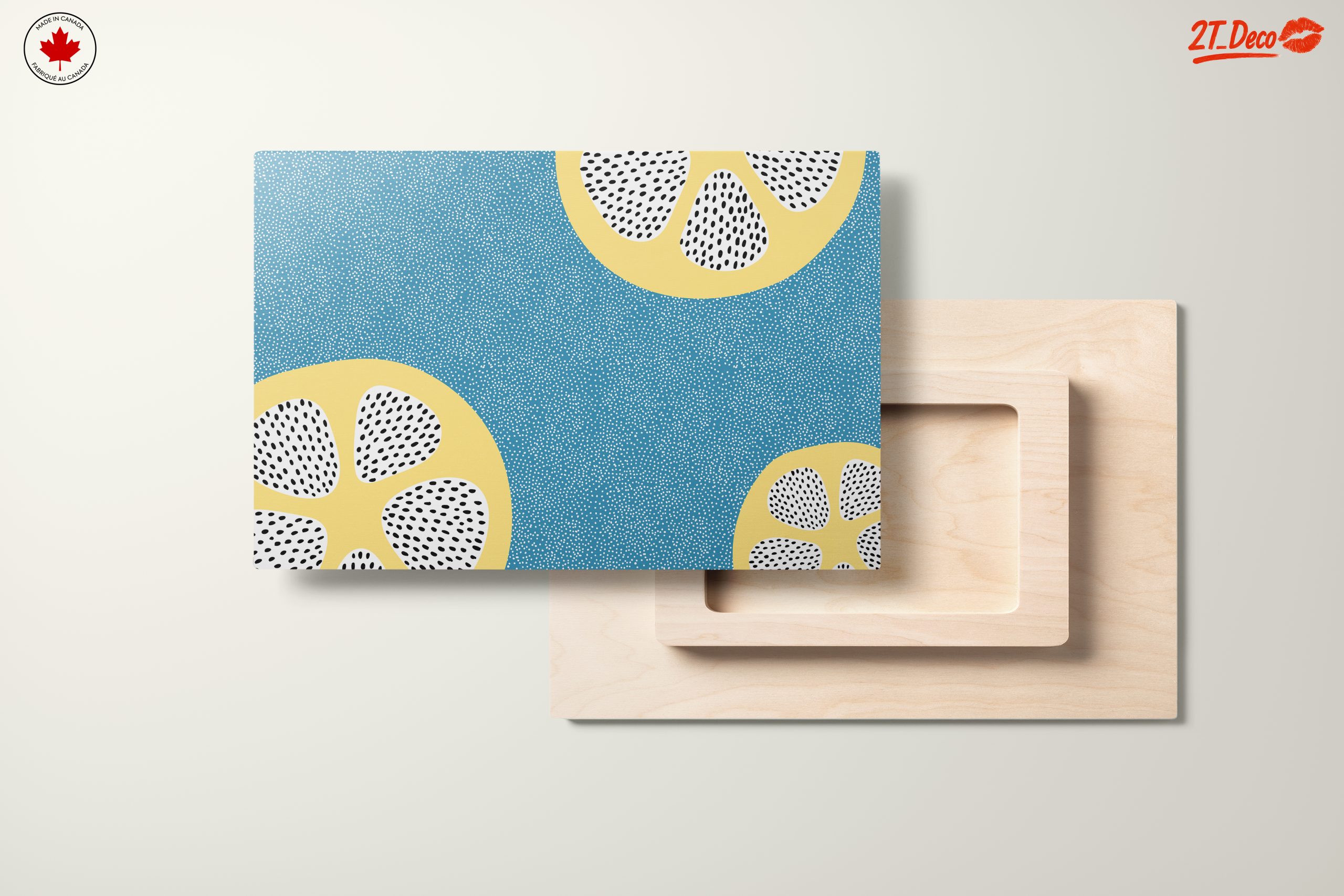Vibrant Fruit Slice Abstract Design - Image 11