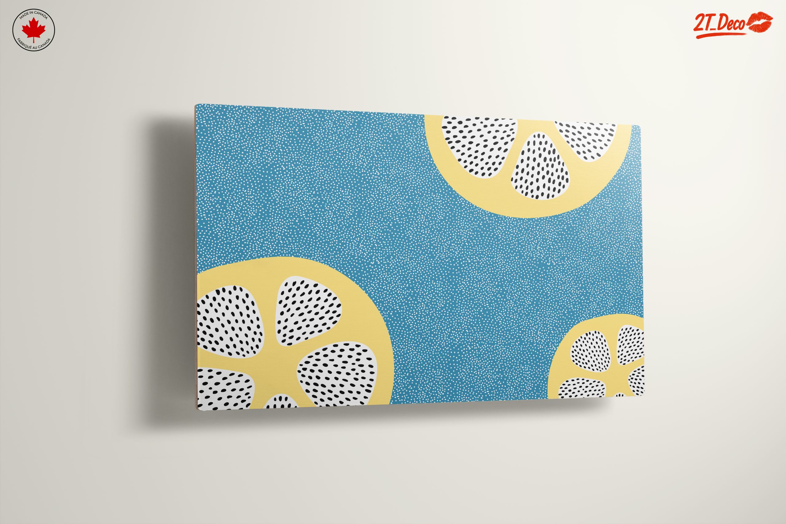 Vibrant Fruit Slice Abstract Design - Image 13