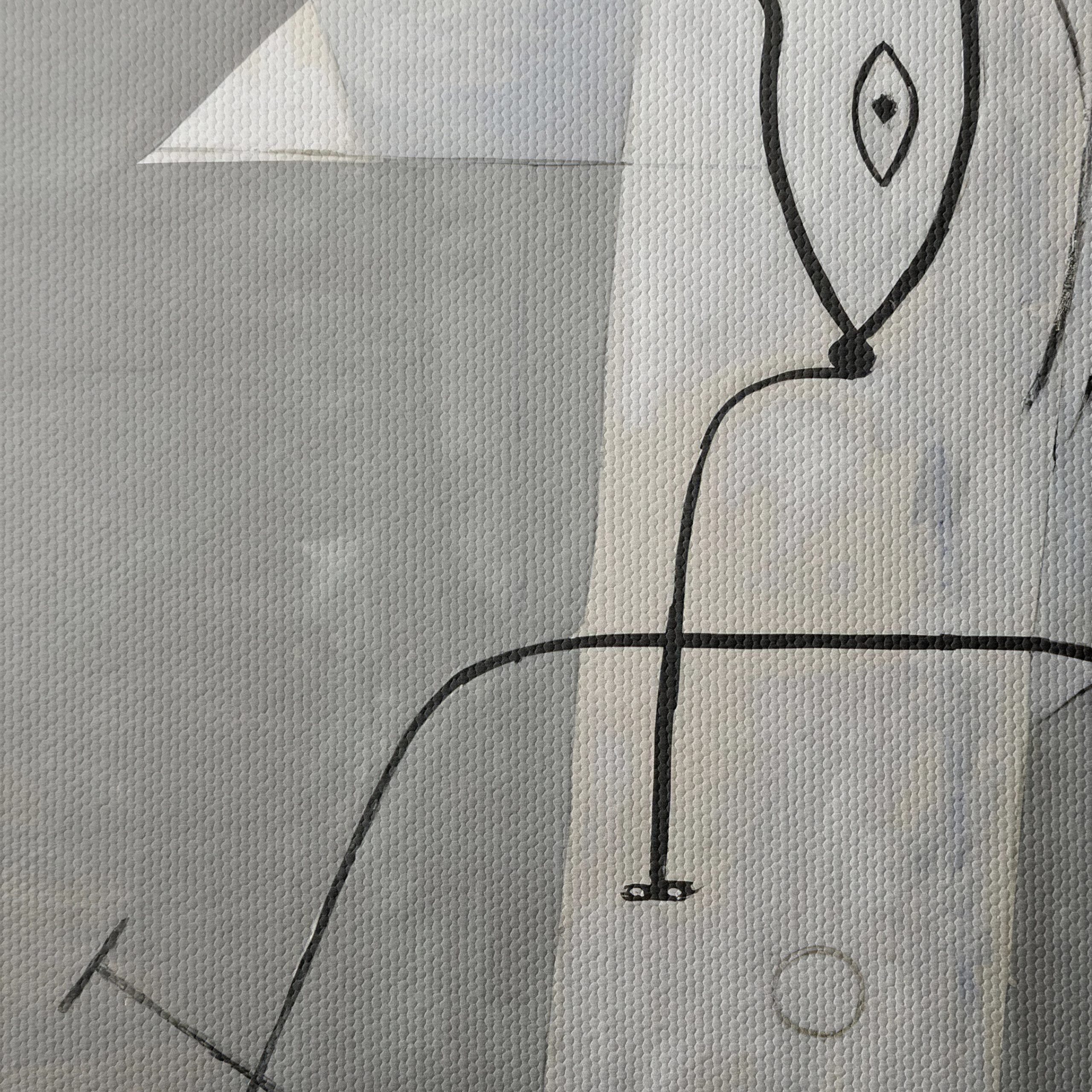 Stylized Abstract Horse Figure Art - Image 4