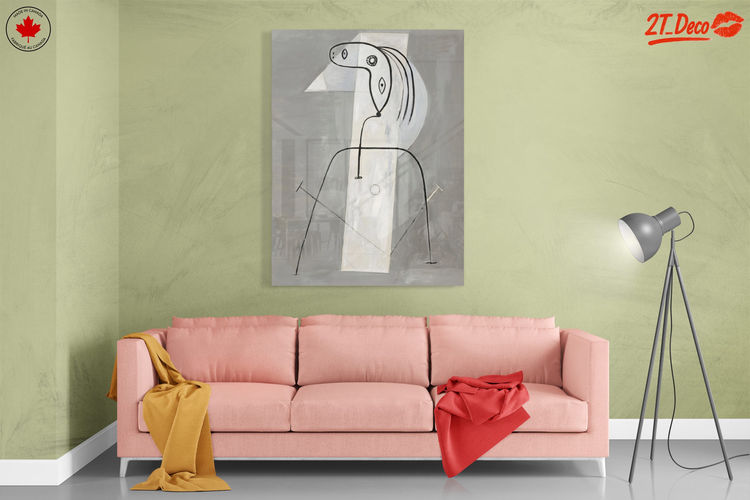 Stylized Abstract Horse Figure Art - Image 7