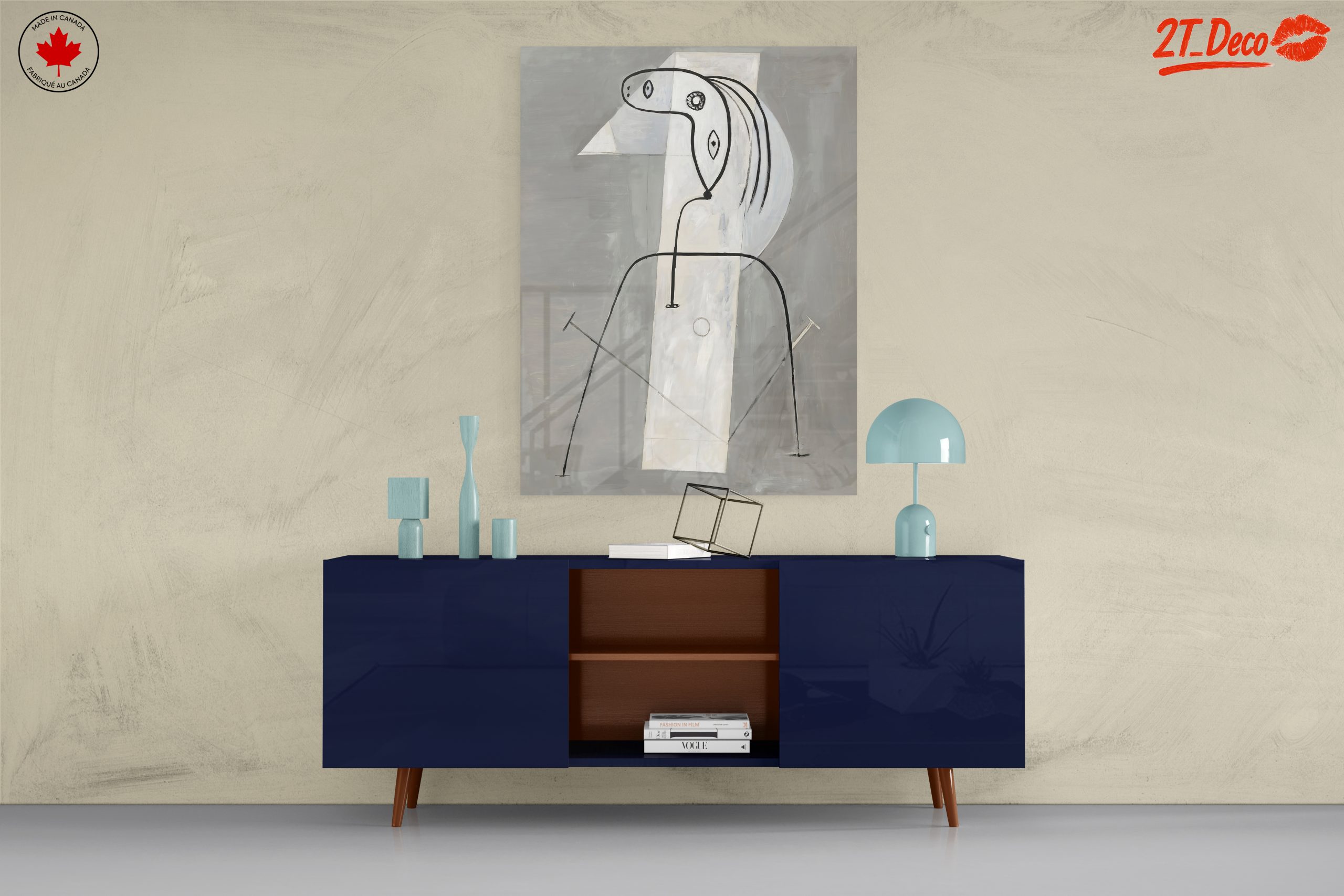 Stylized Abstract Horse Figure Art - Image 8