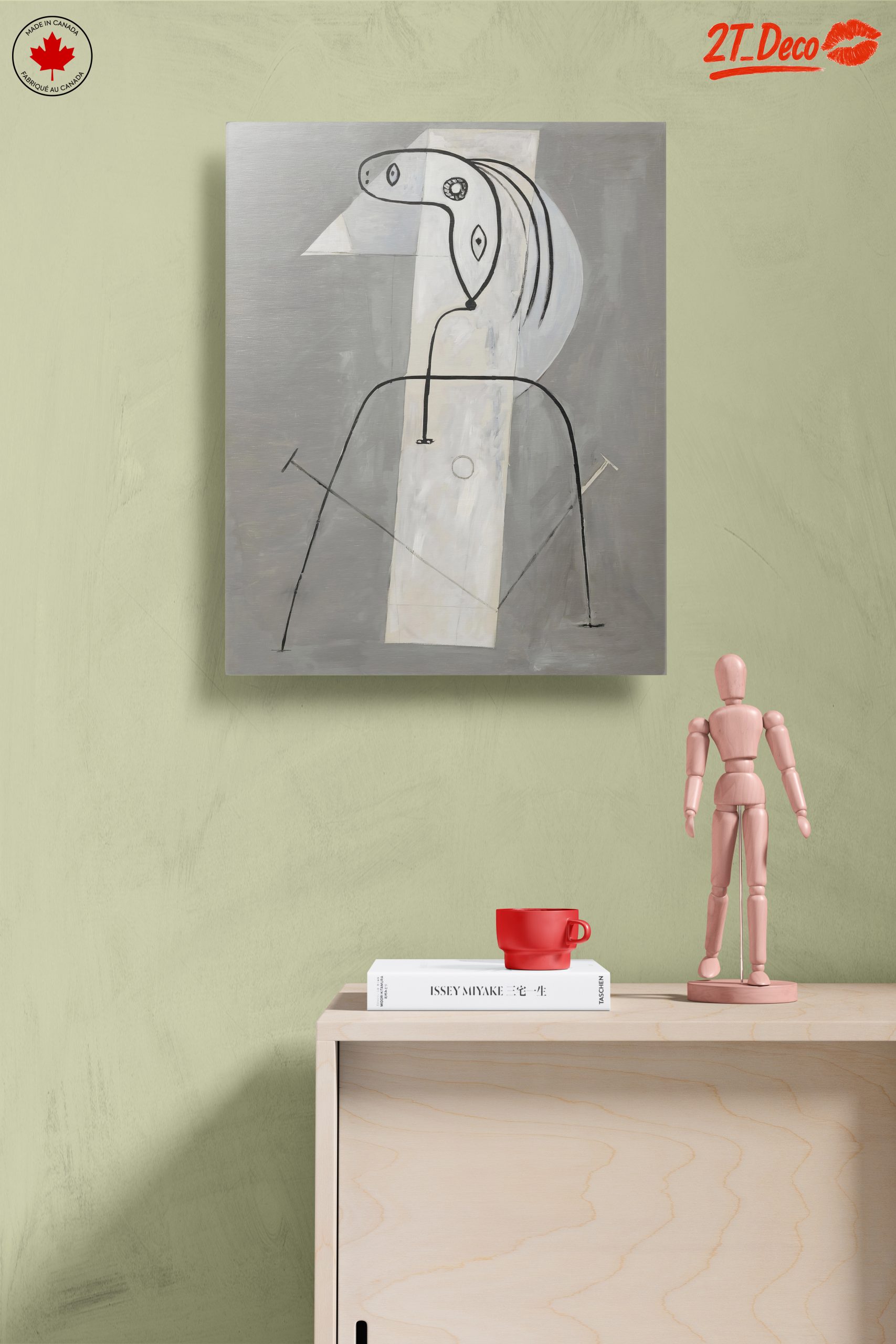 Stylized Abstract Horse Figure Art - Image 14