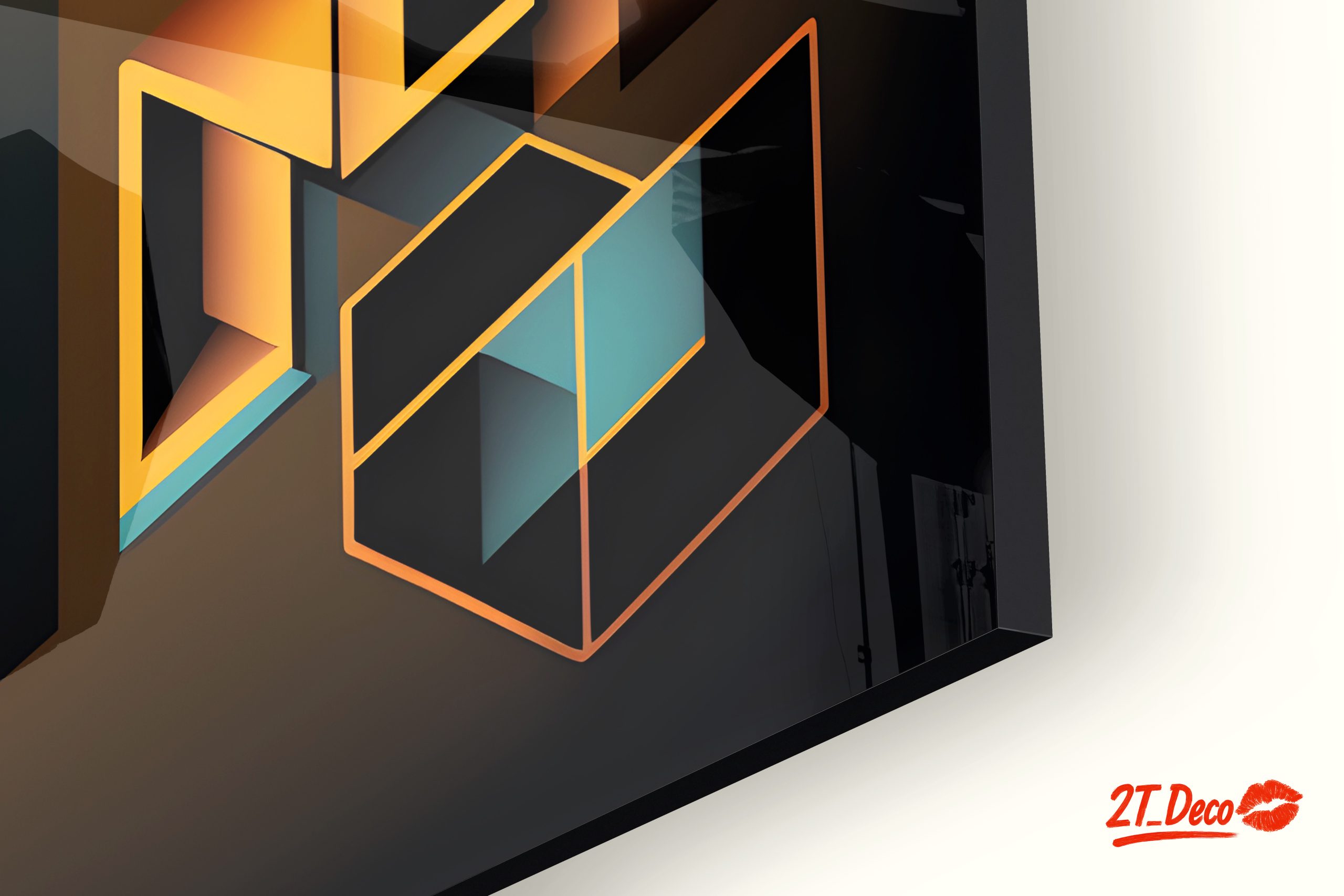 Vibrant Geometric Abstract Artwork 14 - Image 9
