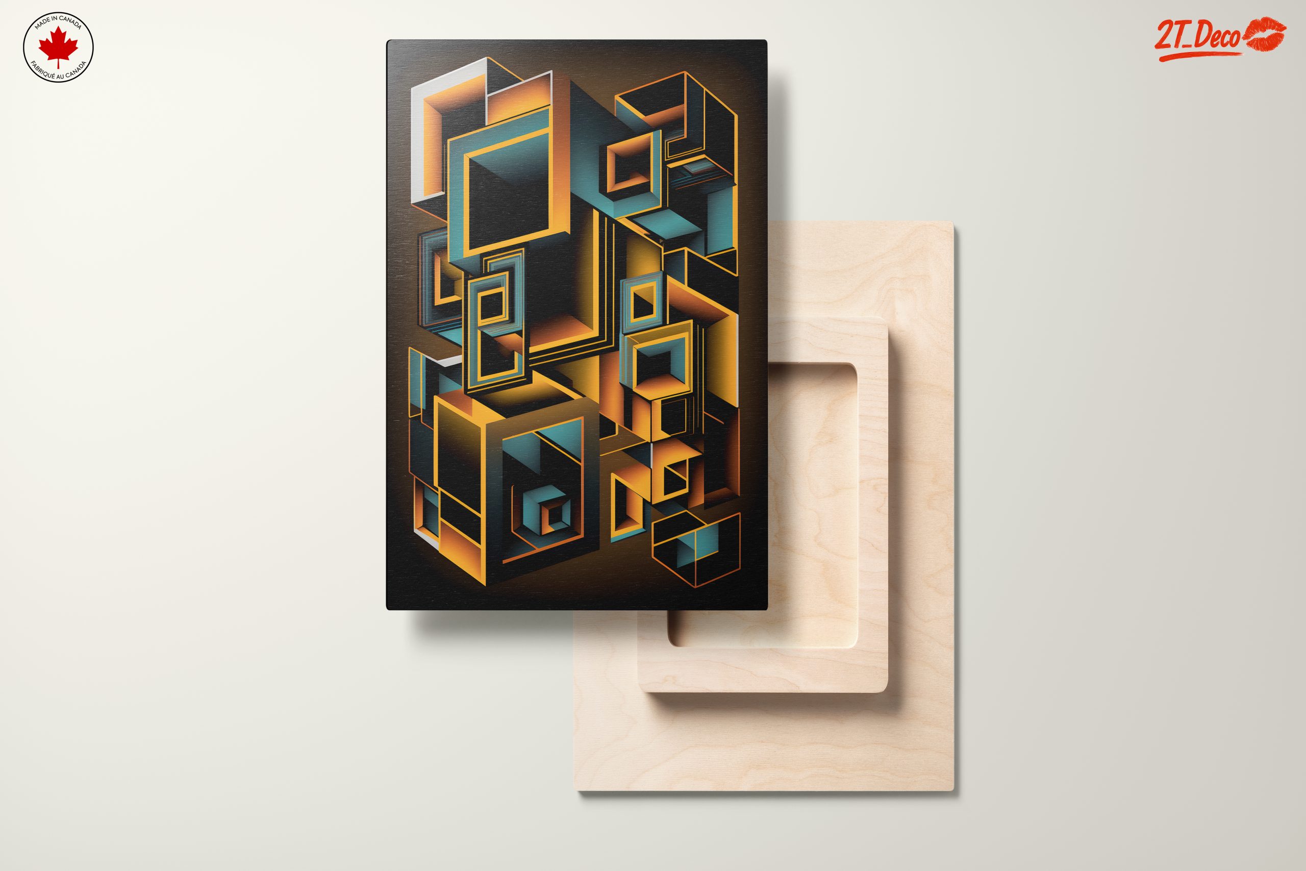 Vibrant Geometric Abstract Artwork 14 - Image 11