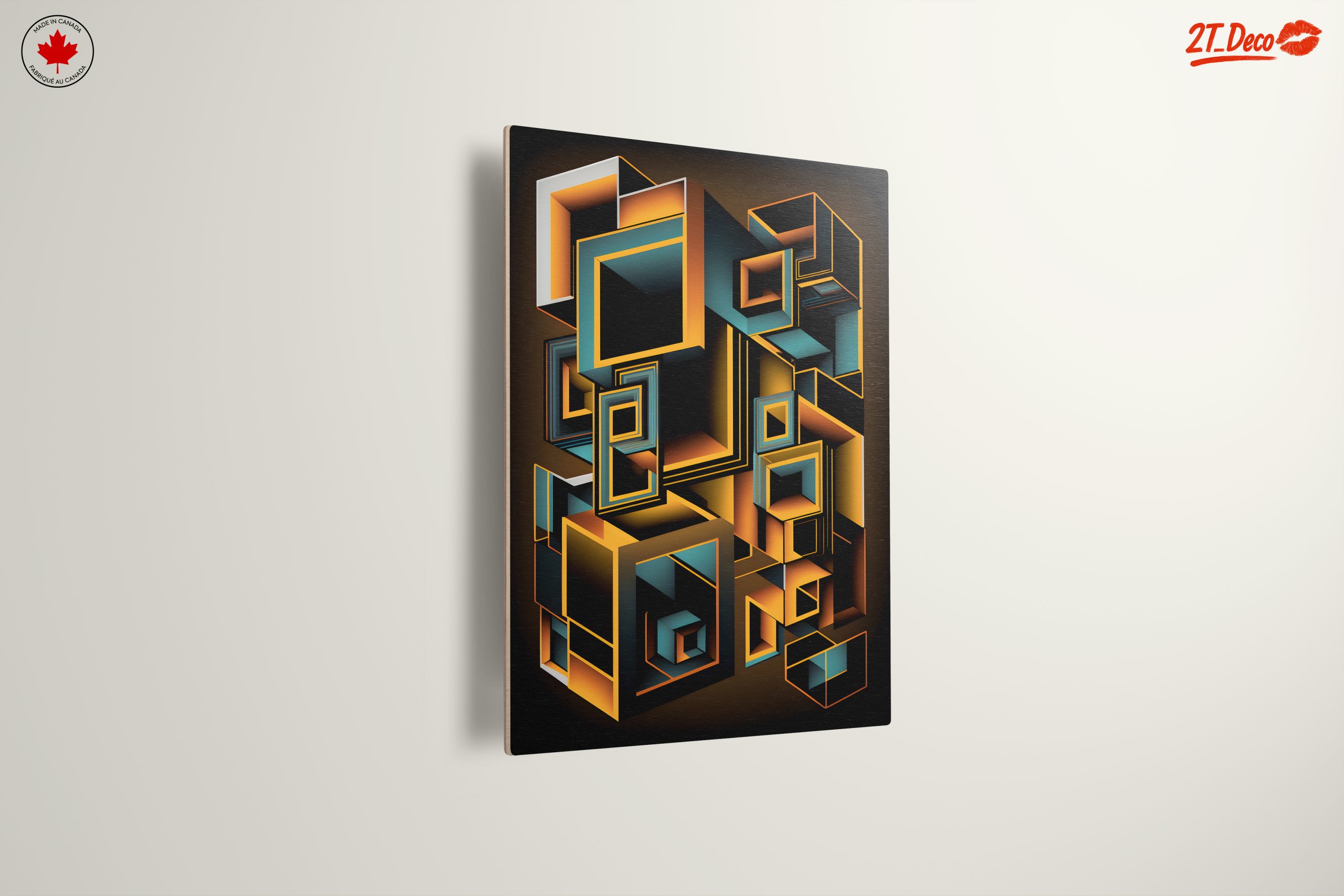 Vibrant Geometric Abstract Artwork 14 - Image 13
