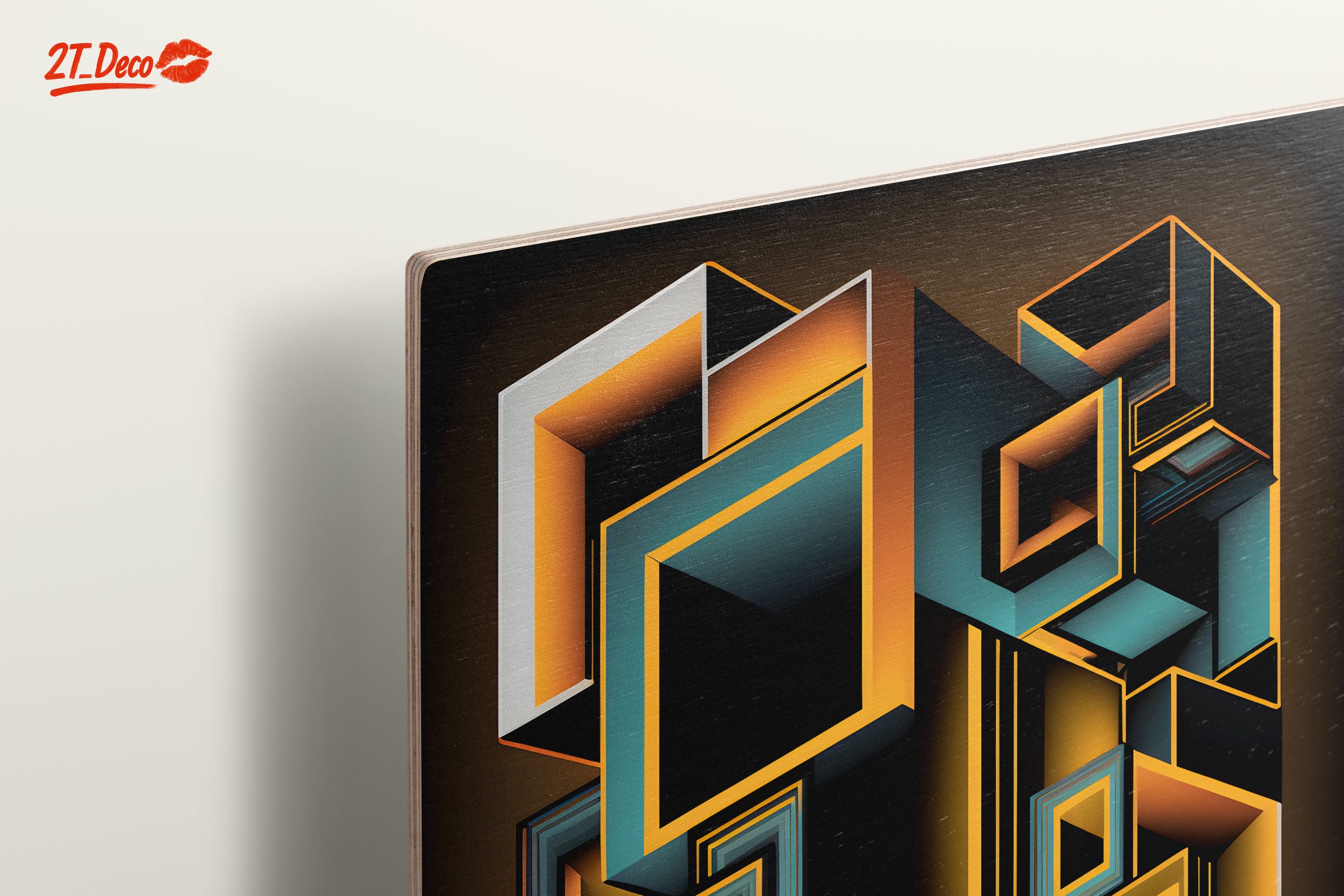 Vibrant Geometric Abstract Artwork 14 - Image 15