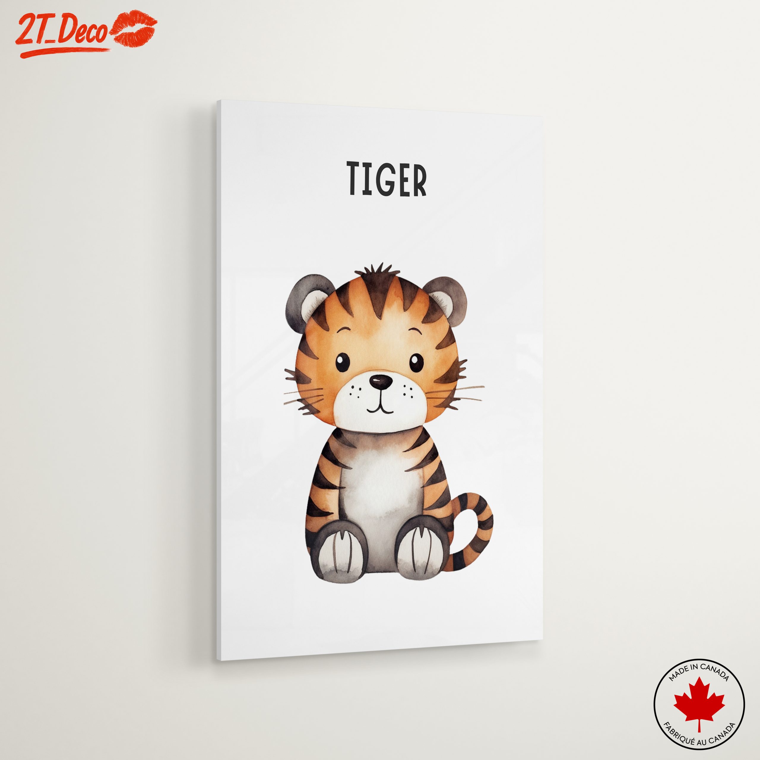Adorable Tiger Illustration for Children - Image 6