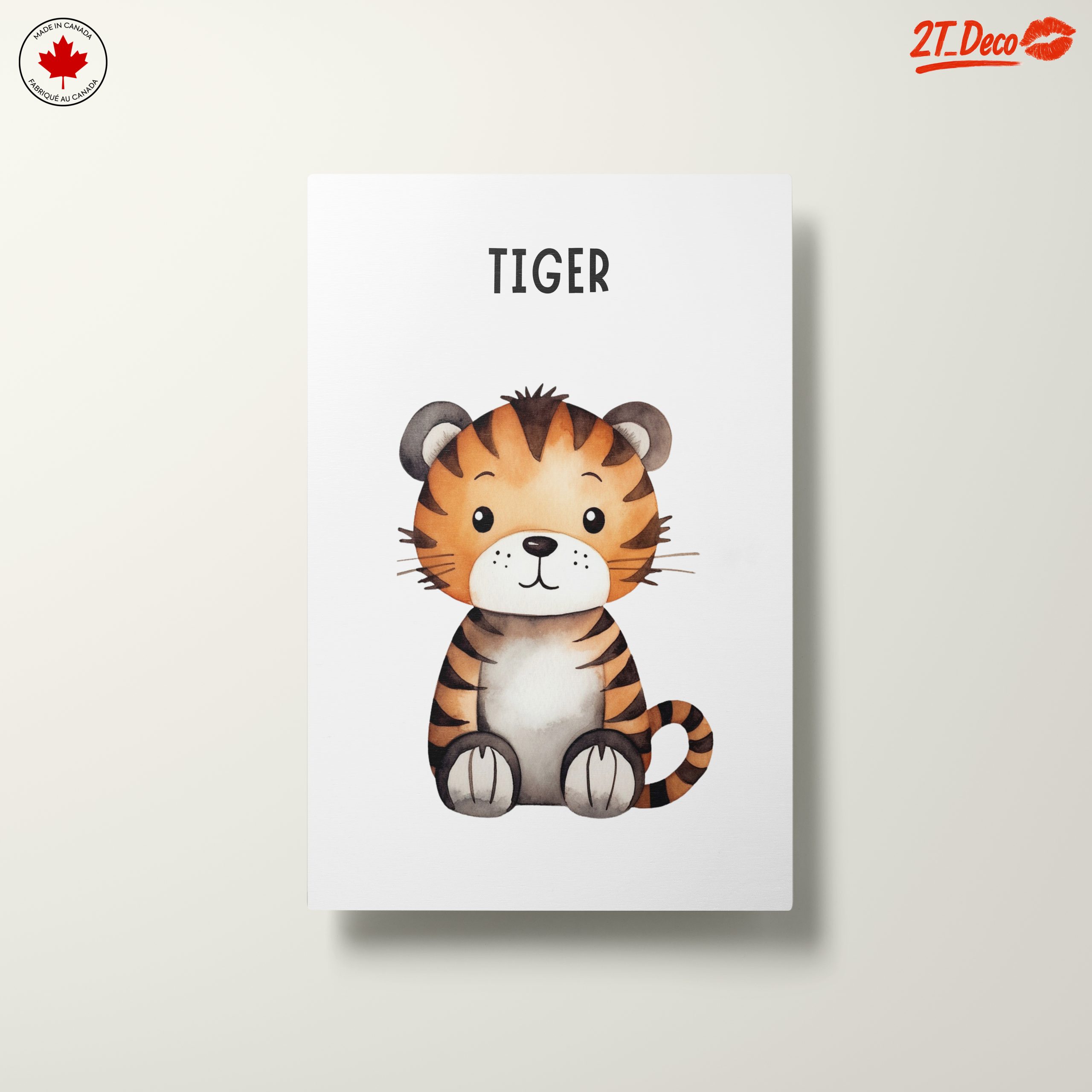 Adorable Tiger Illustration for Children - Image 10