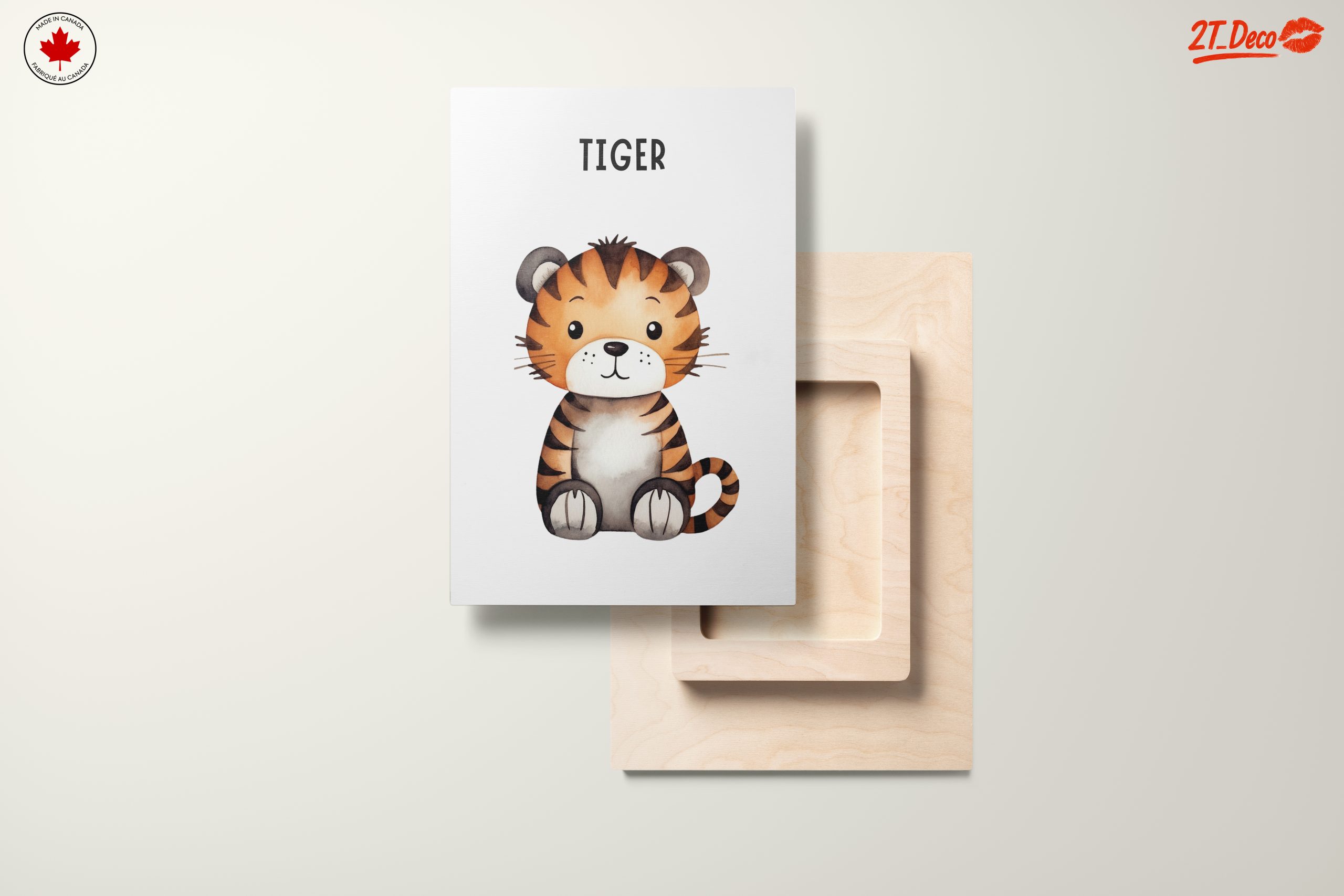 Adorable Tiger Illustration for Children - Image 11