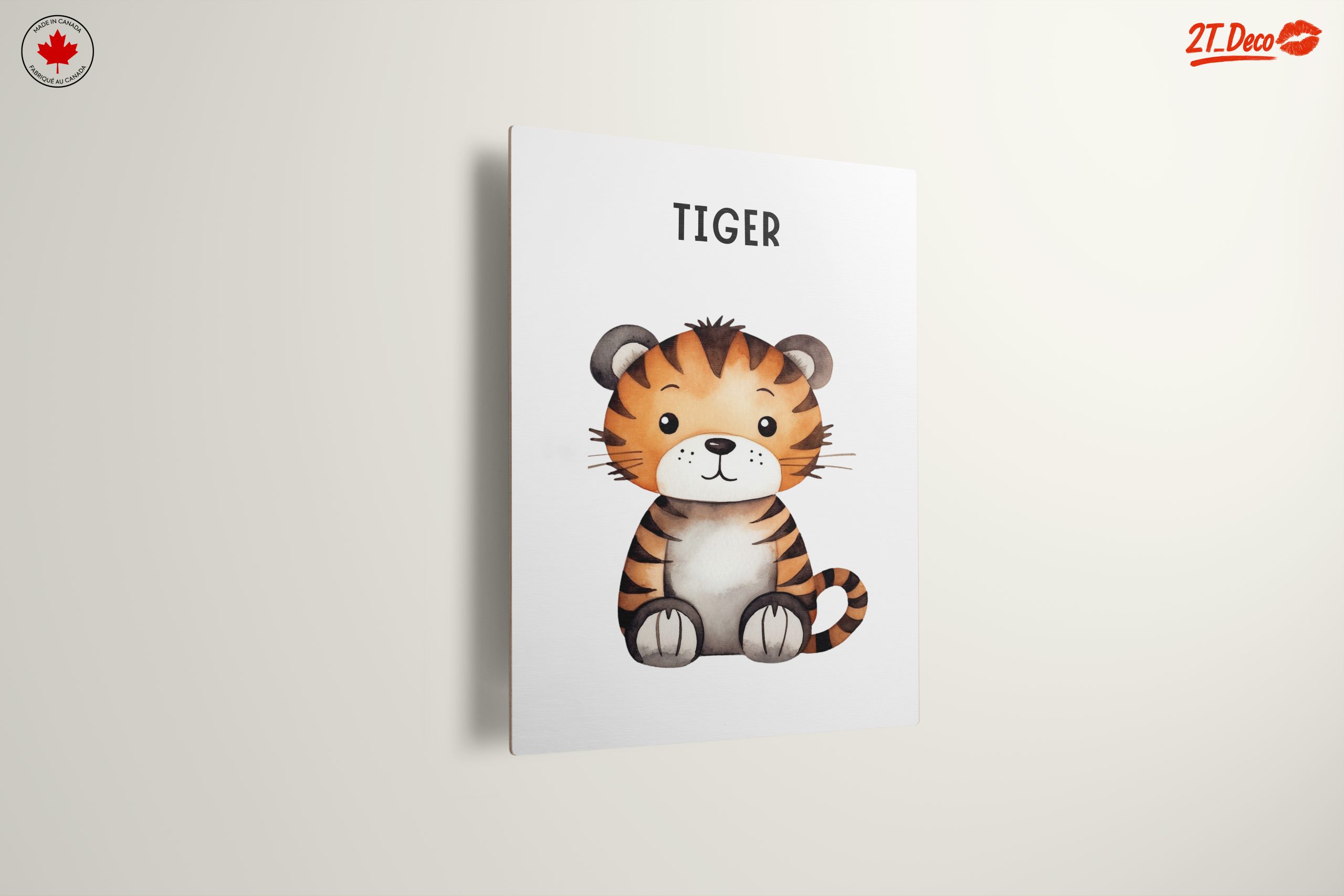 Adorable Tiger Illustration for Children - Image 13