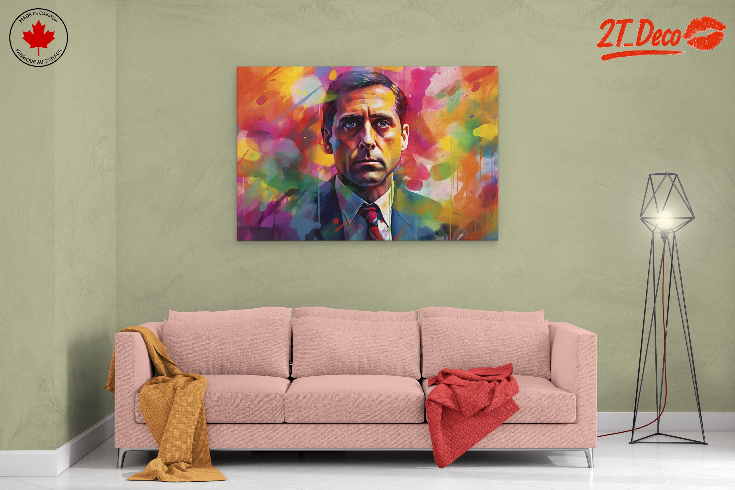 Vibrant Contemporary Portrait Art 5 - Image 2