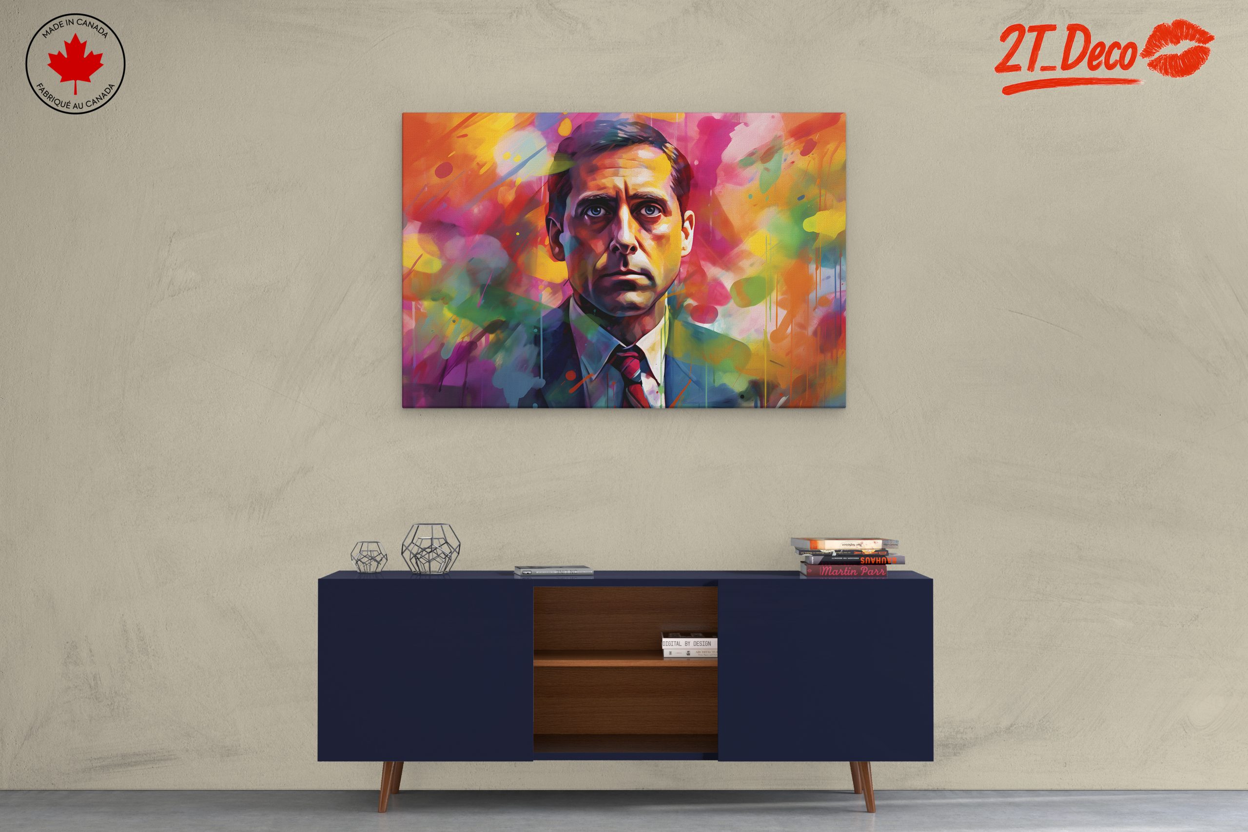 Vibrant Contemporary Portrait Art 5 - Image 3