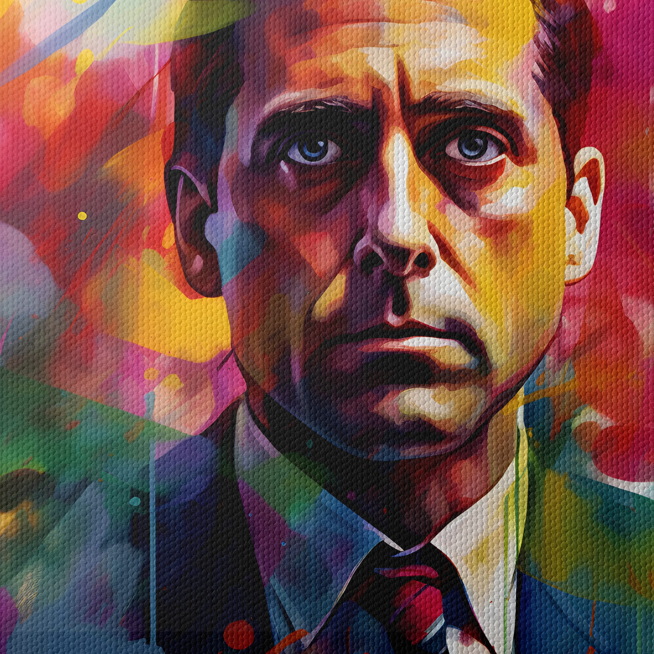 Vibrant Contemporary Portrait Art 5 - Image 4