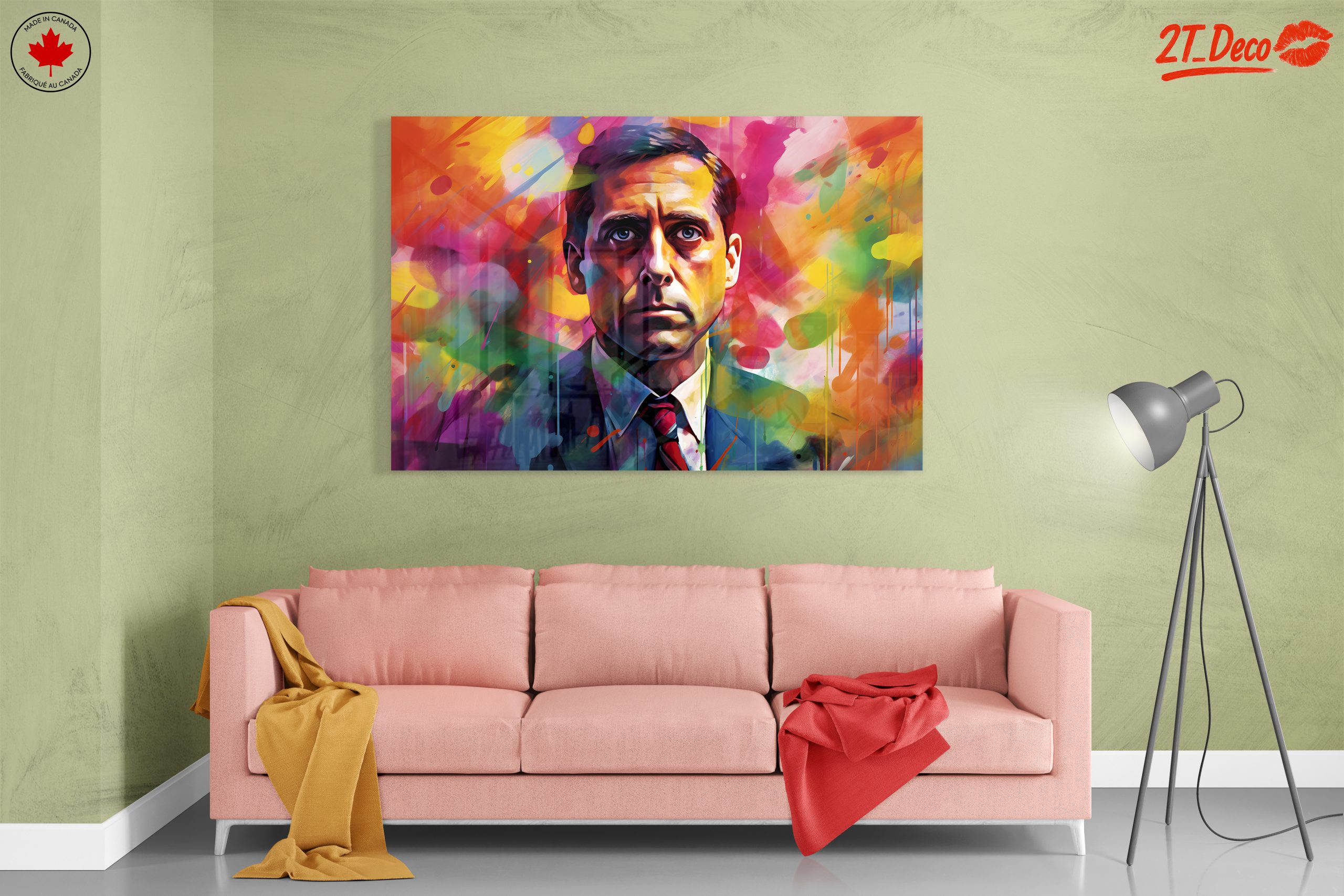 Vibrant Contemporary Portrait Art 5 - Image 7