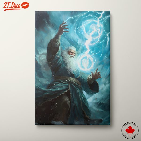 Epic Fantasy Character Art for Home Decor