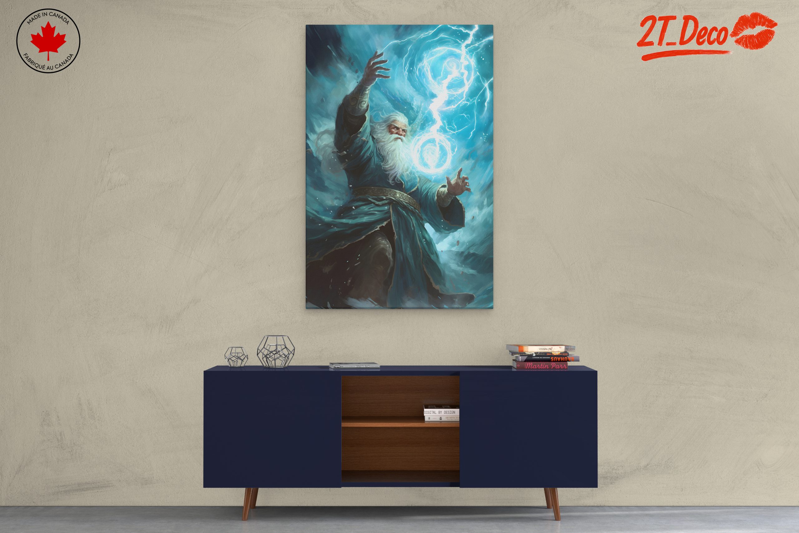 Epic Fantasy Character Art for Home Decor - Image 3