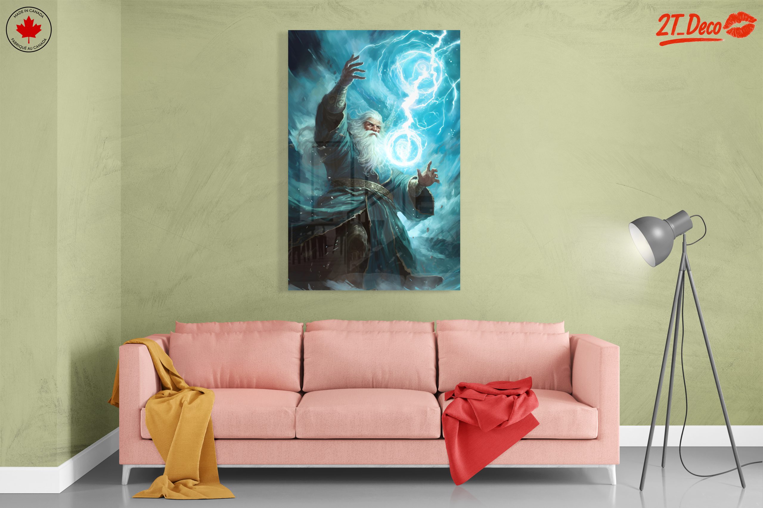 Epic Fantasy Character Art for Home Decor - Image 7