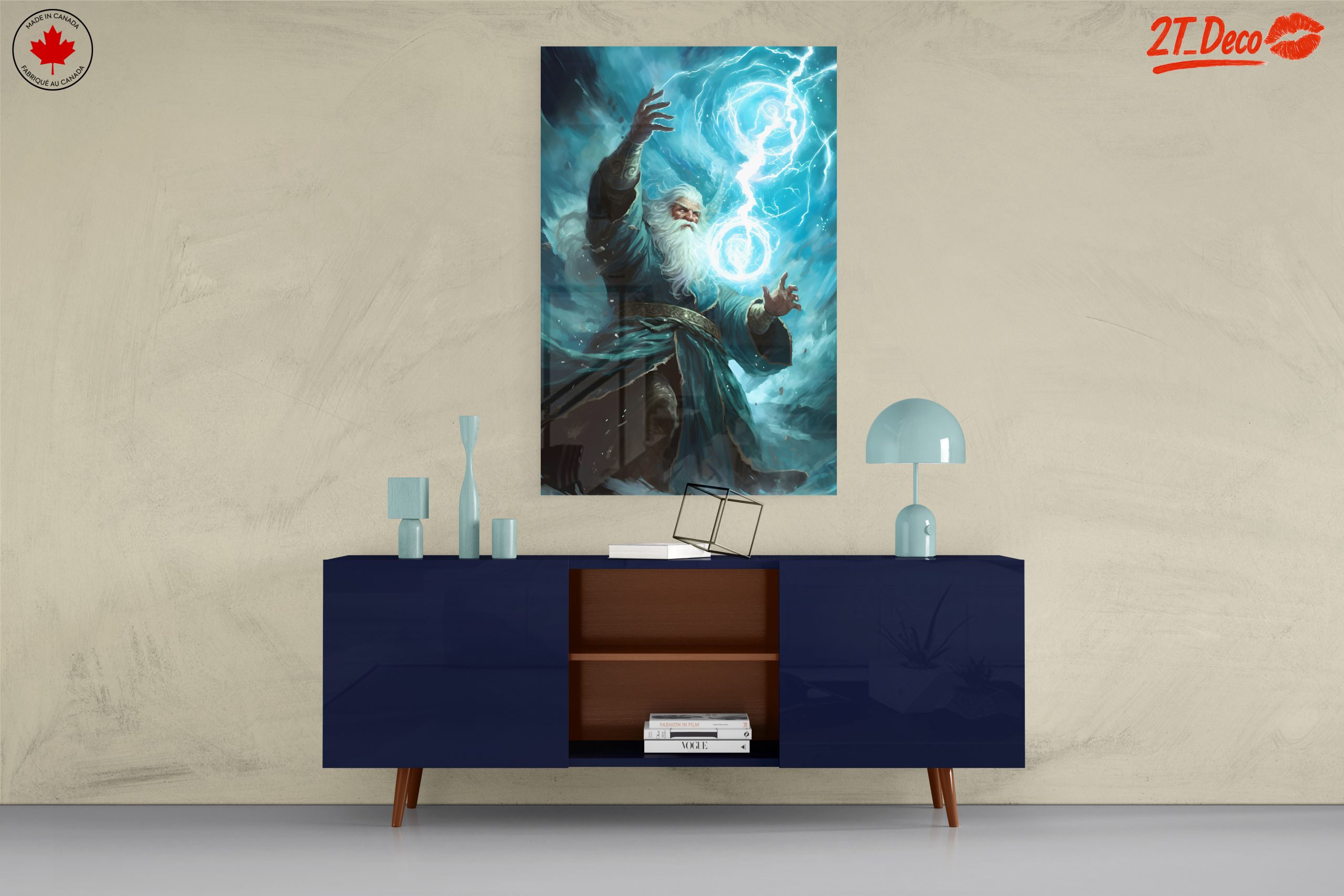 Epic Fantasy Character Art for Home Decor - Image 8