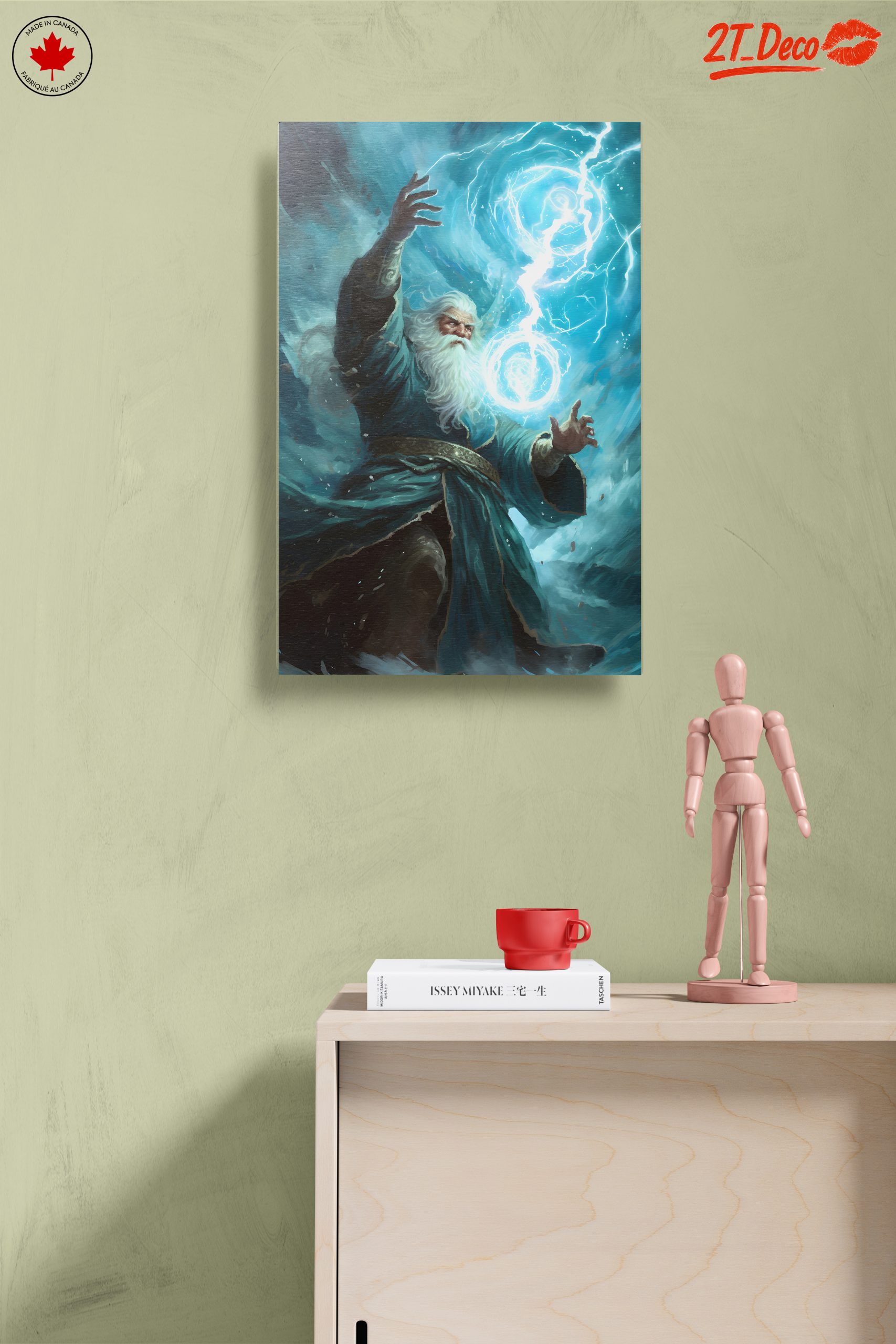 Epic Fantasy Character Art for Home Decor - Image 14