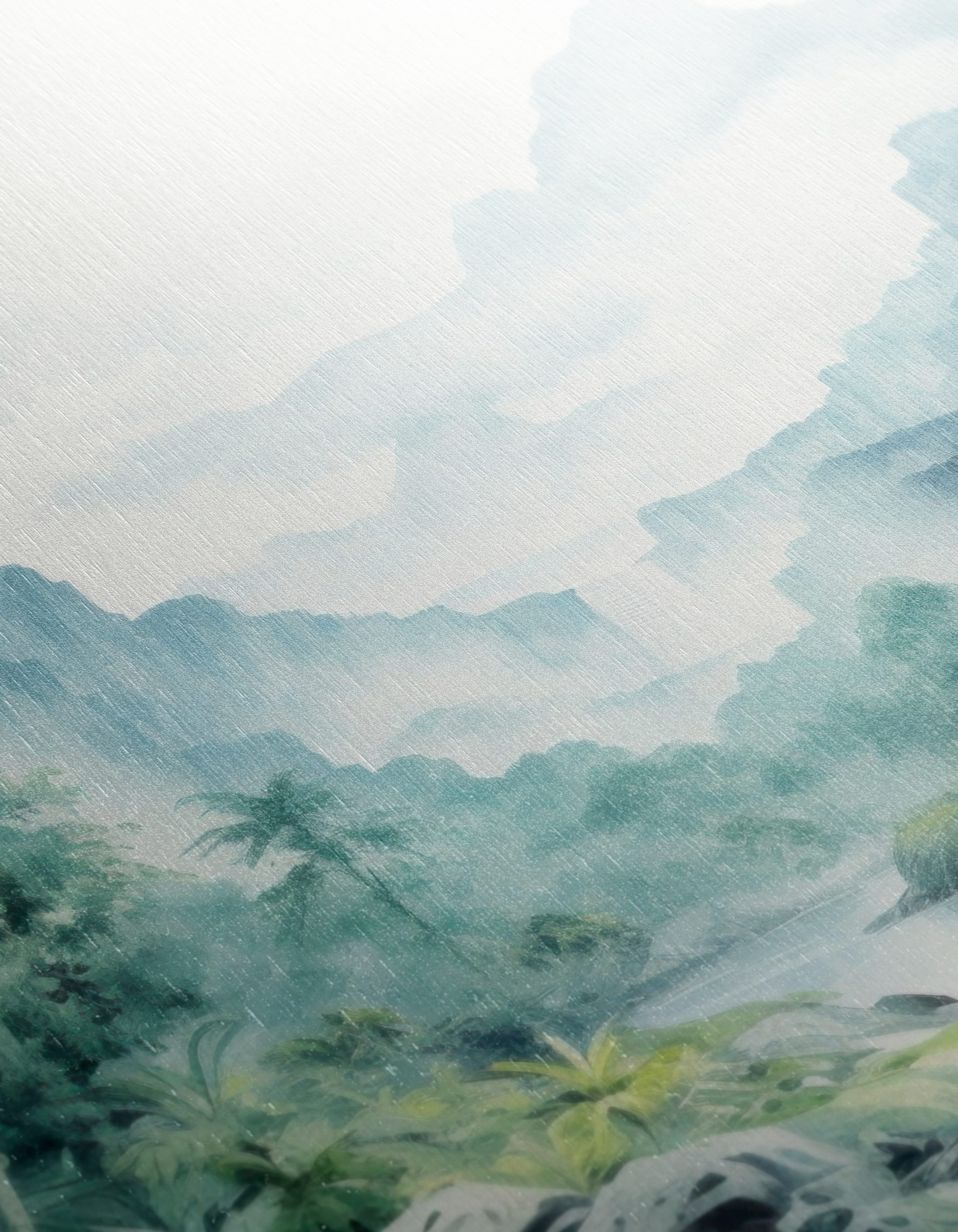 Serene Nature Landscape with Waterfall - Image 12