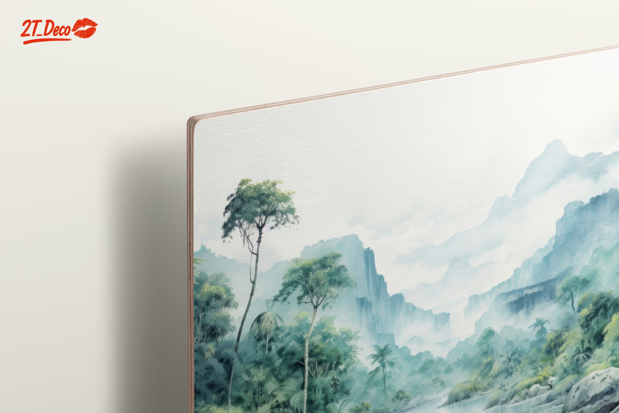 Serene Nature Landscape with Waterfall - Image 15
