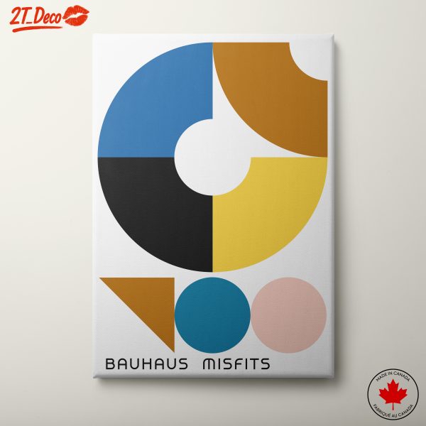 Bauhaus Style Geometric Design Art