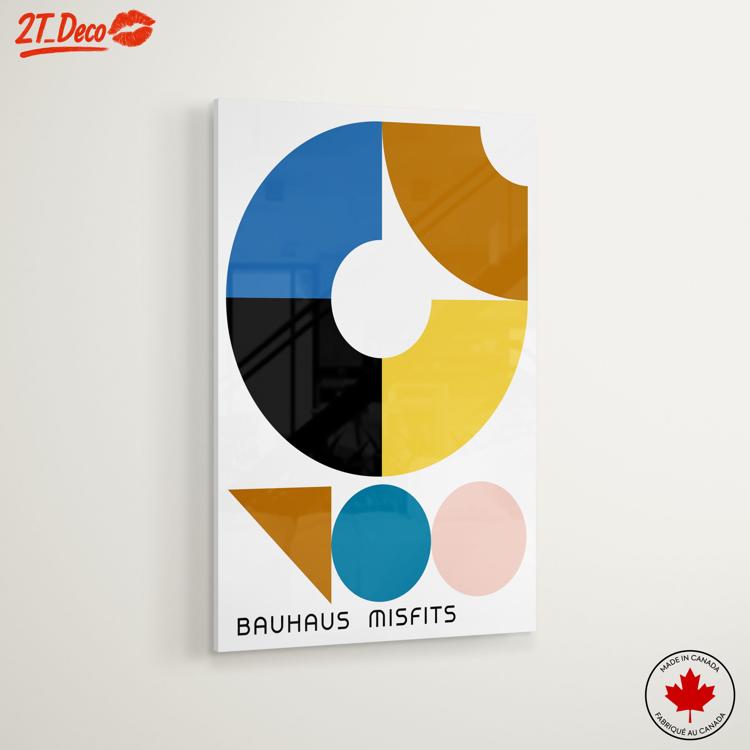 Bauhaus Style Geometric Design Art - Image 6