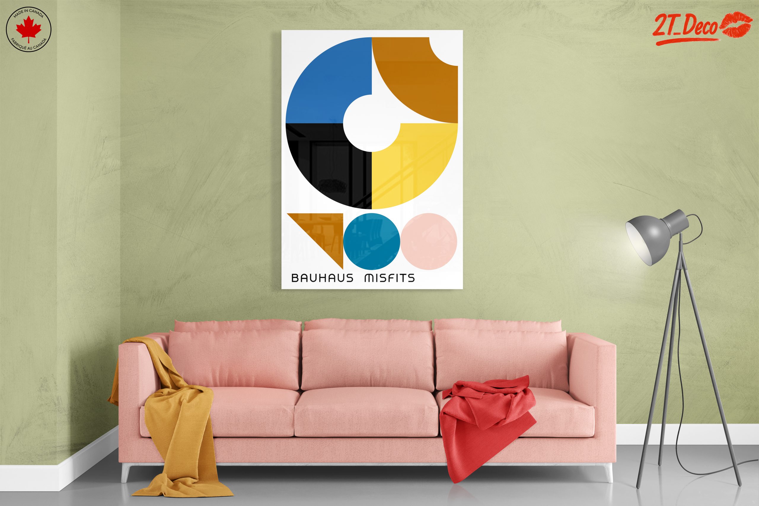 Bauhaus Style Geometric Design Art - Image 7