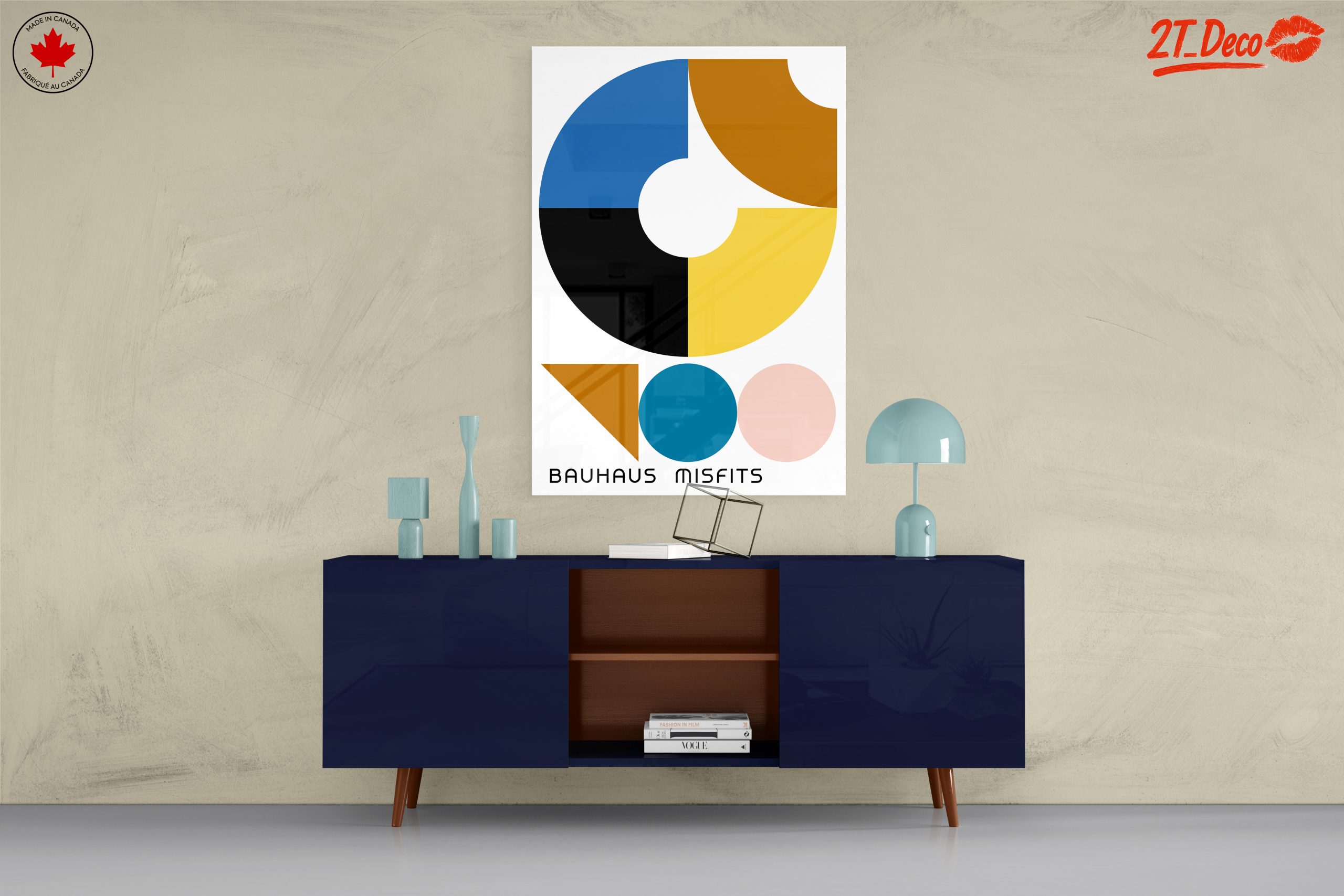 Bauhaus Style Geometric Design Art - Image 8