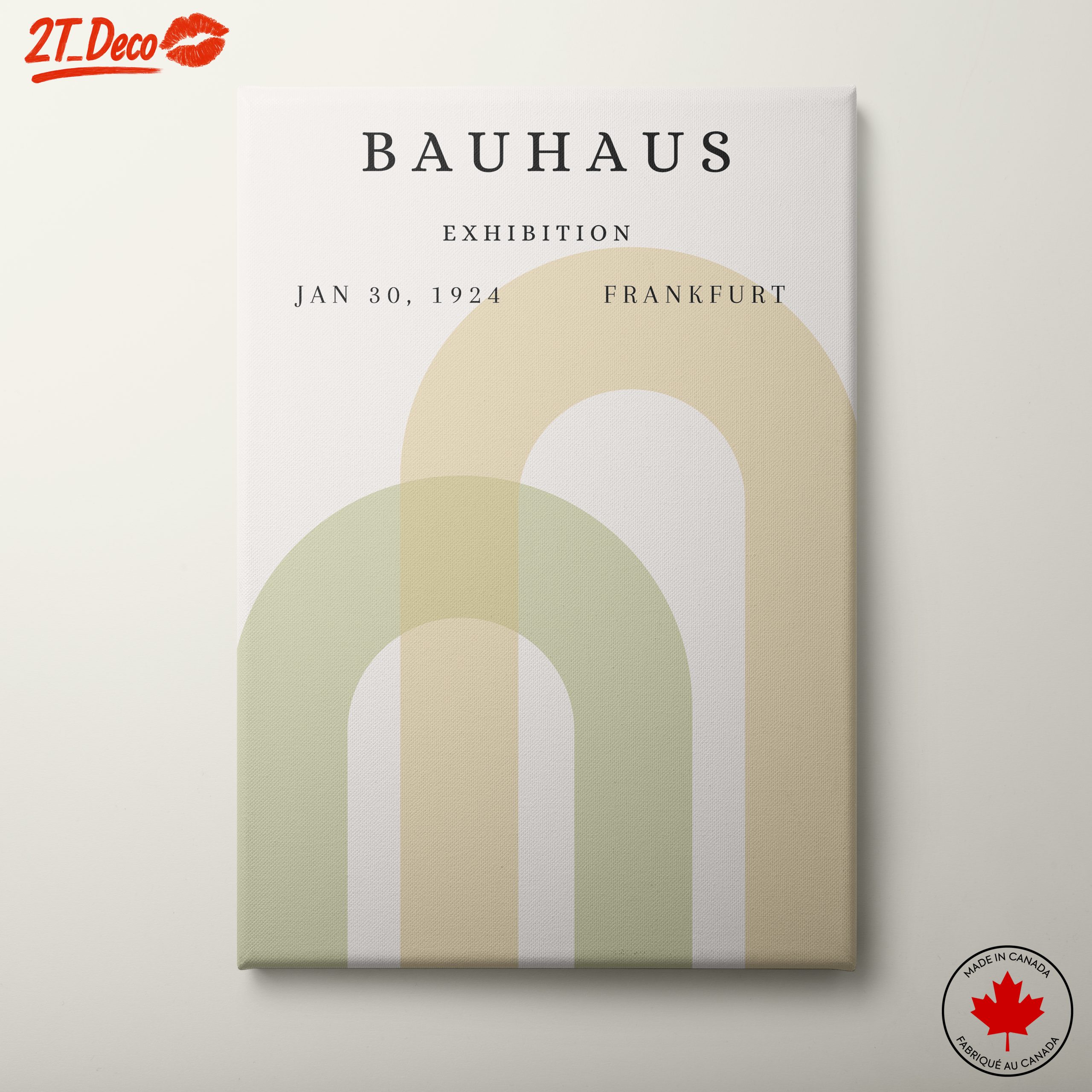 Bauhaus Exhibition Art Print from 1924