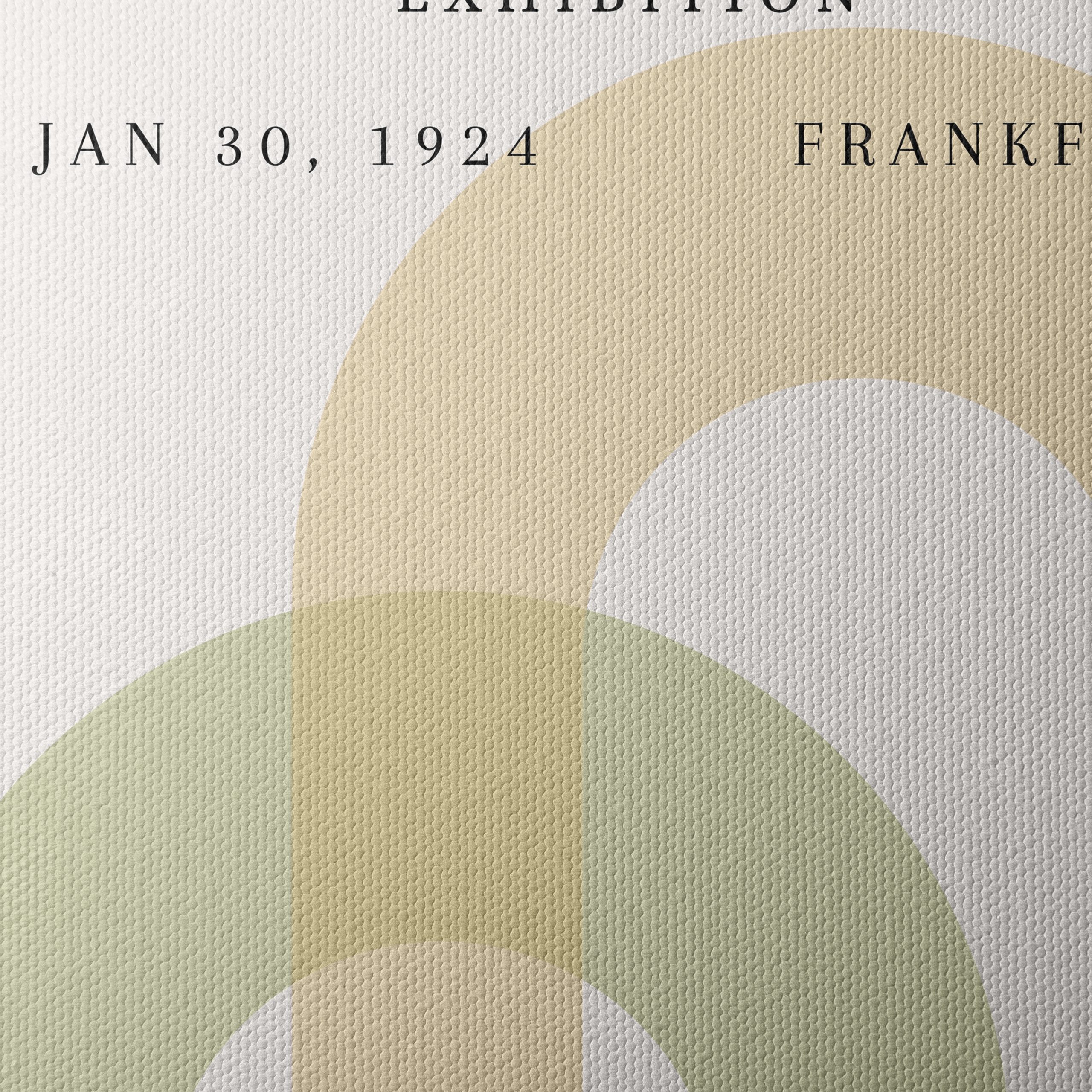 Bauhaus Exhibition Art Print from 1924 - Image 4