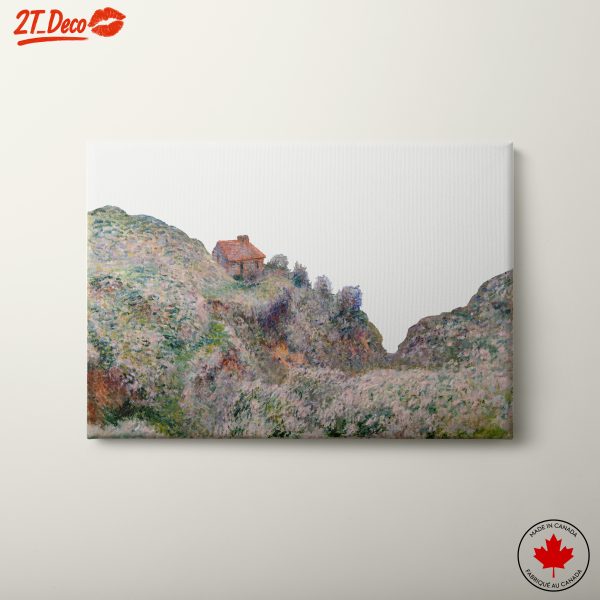 Soft Abstract Landscape with Cottage