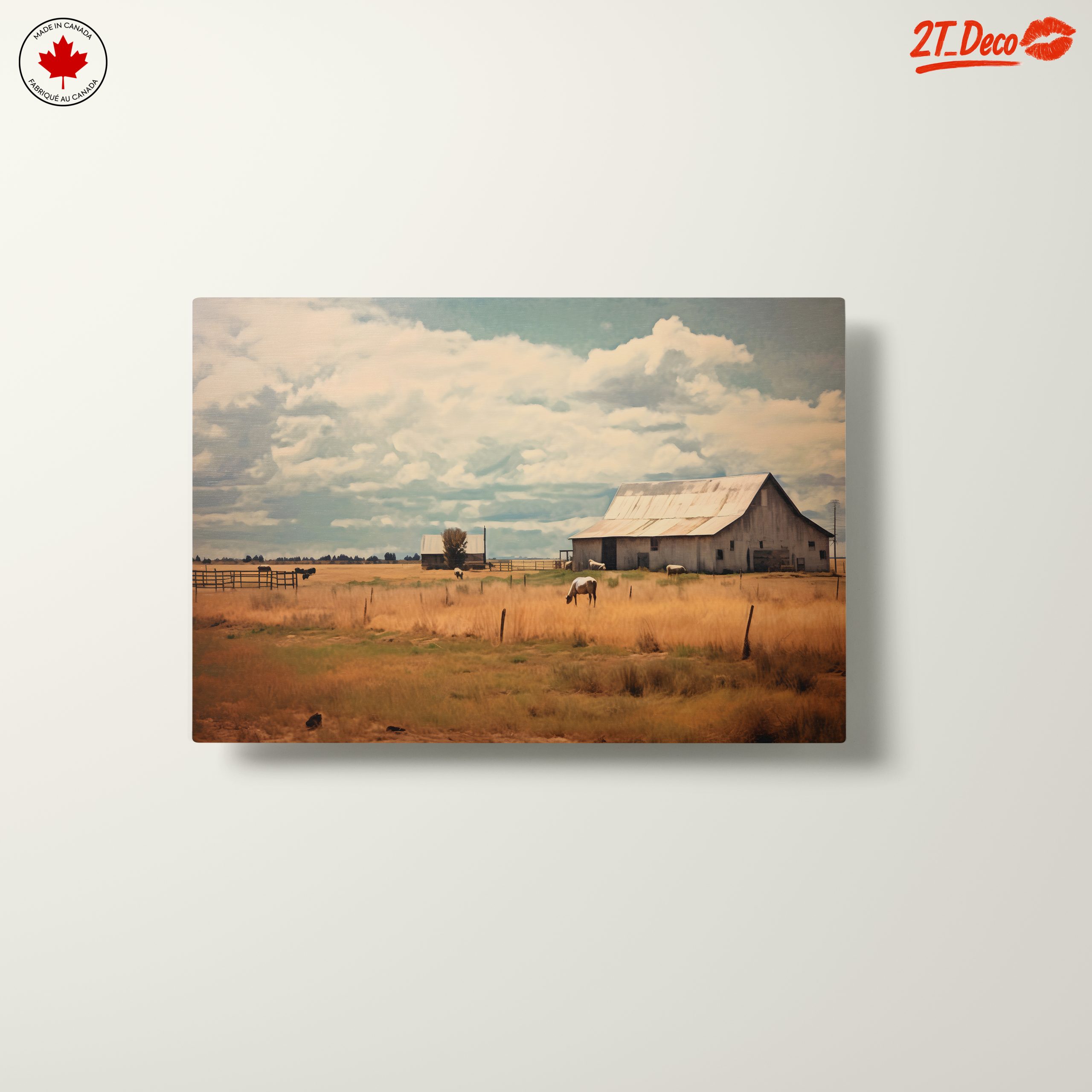 Tranquil Rural Landscape with Horses - Image 10